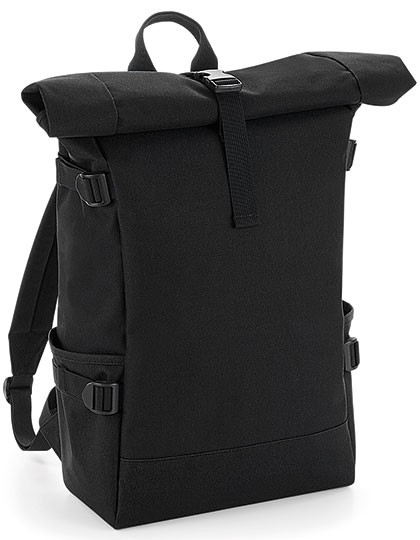 Block Roll-Top Backpack