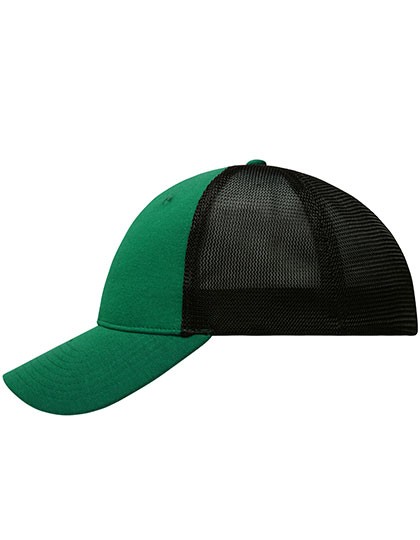 6 Panel Elastic Fit Mesh Cap