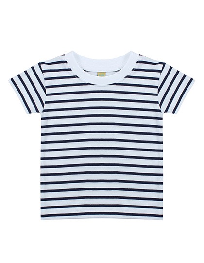 Short Sleeved Stripe T Shirt