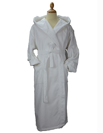 DeLuxe Velour Bathrobe with hood