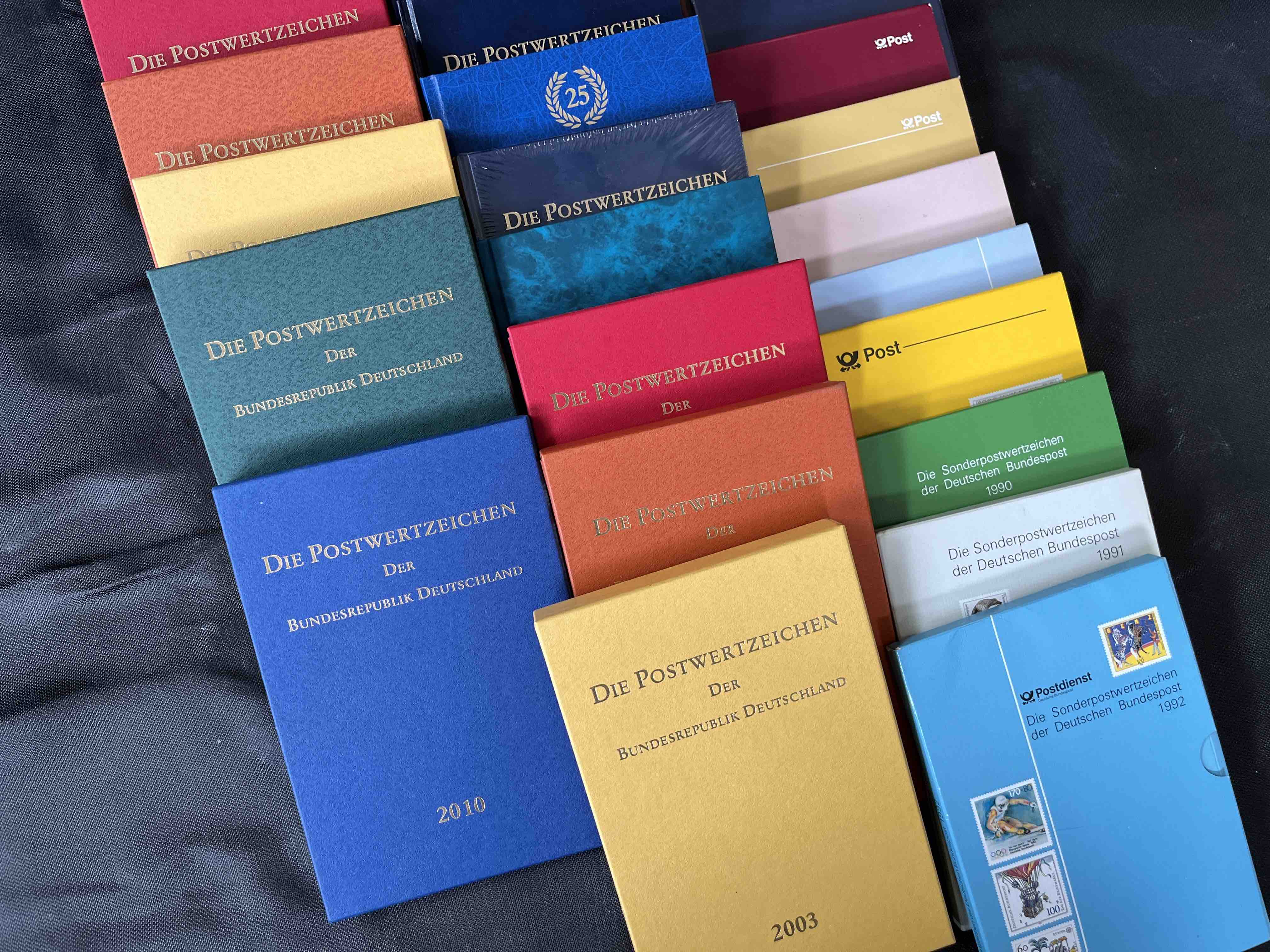 WP001 Die Postwertzeichen der Deutschen Bundespost 1980 - 2010