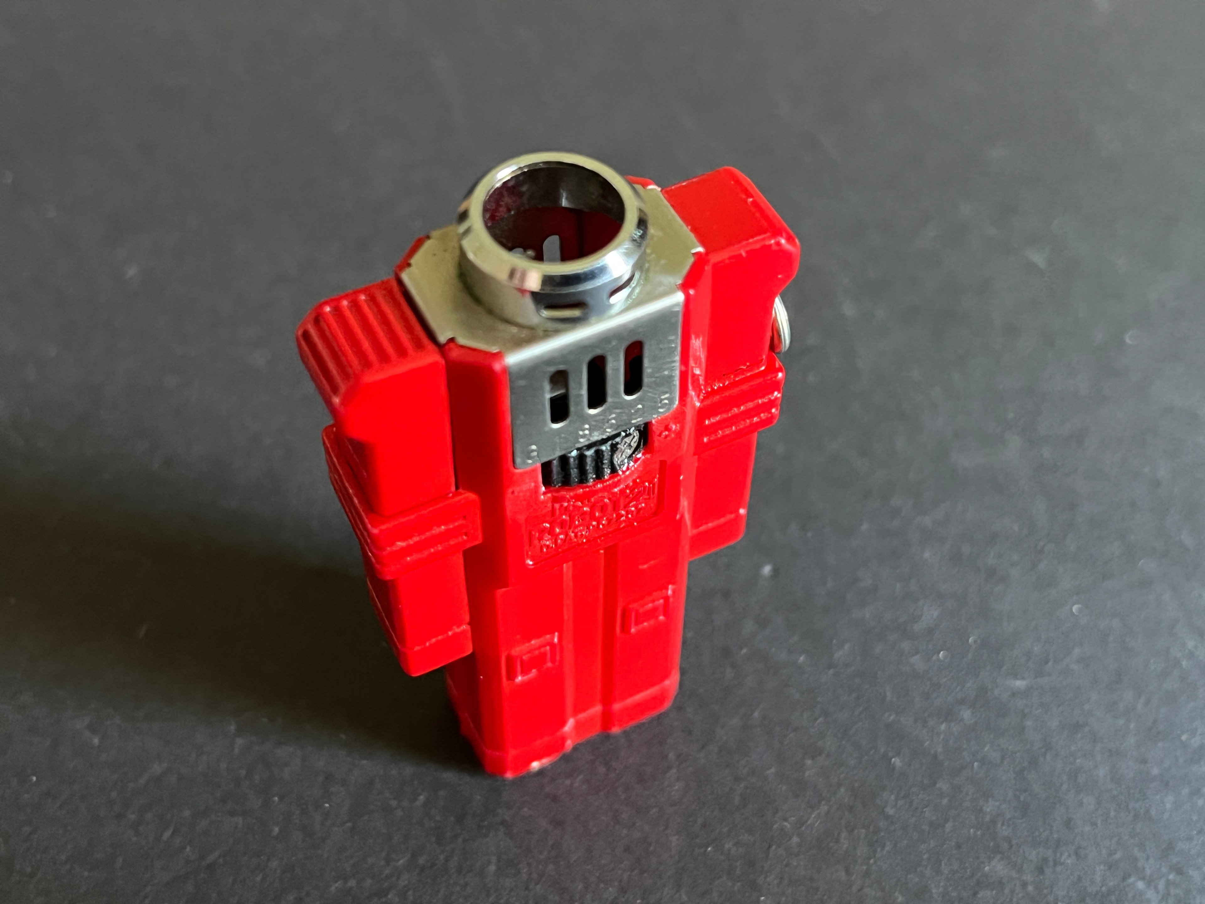 Gasfeuerzeug "Prince Robot 21" rot