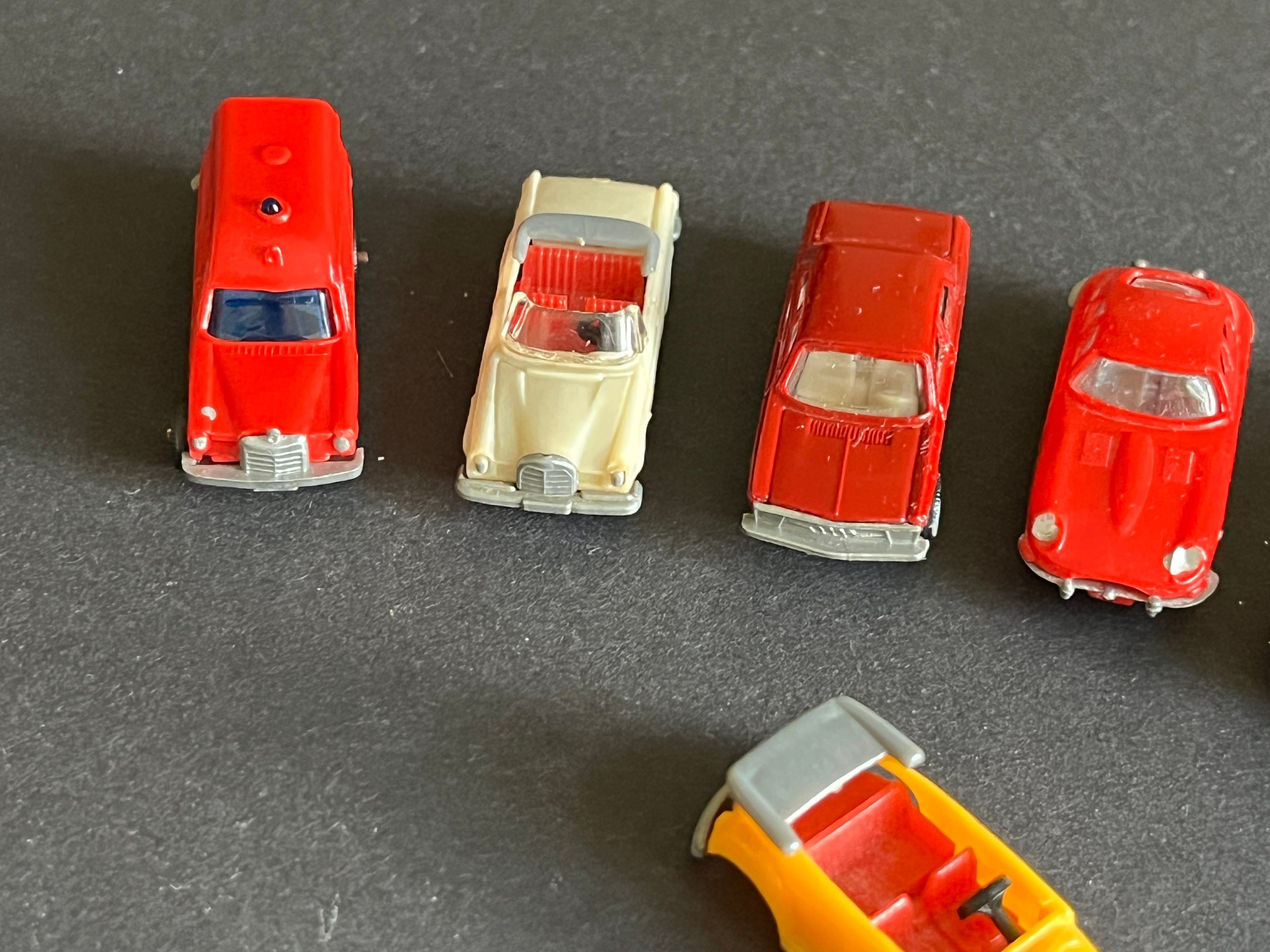Konvolut 9 Modellautos aus Ü-Ei - Wiking Kopie