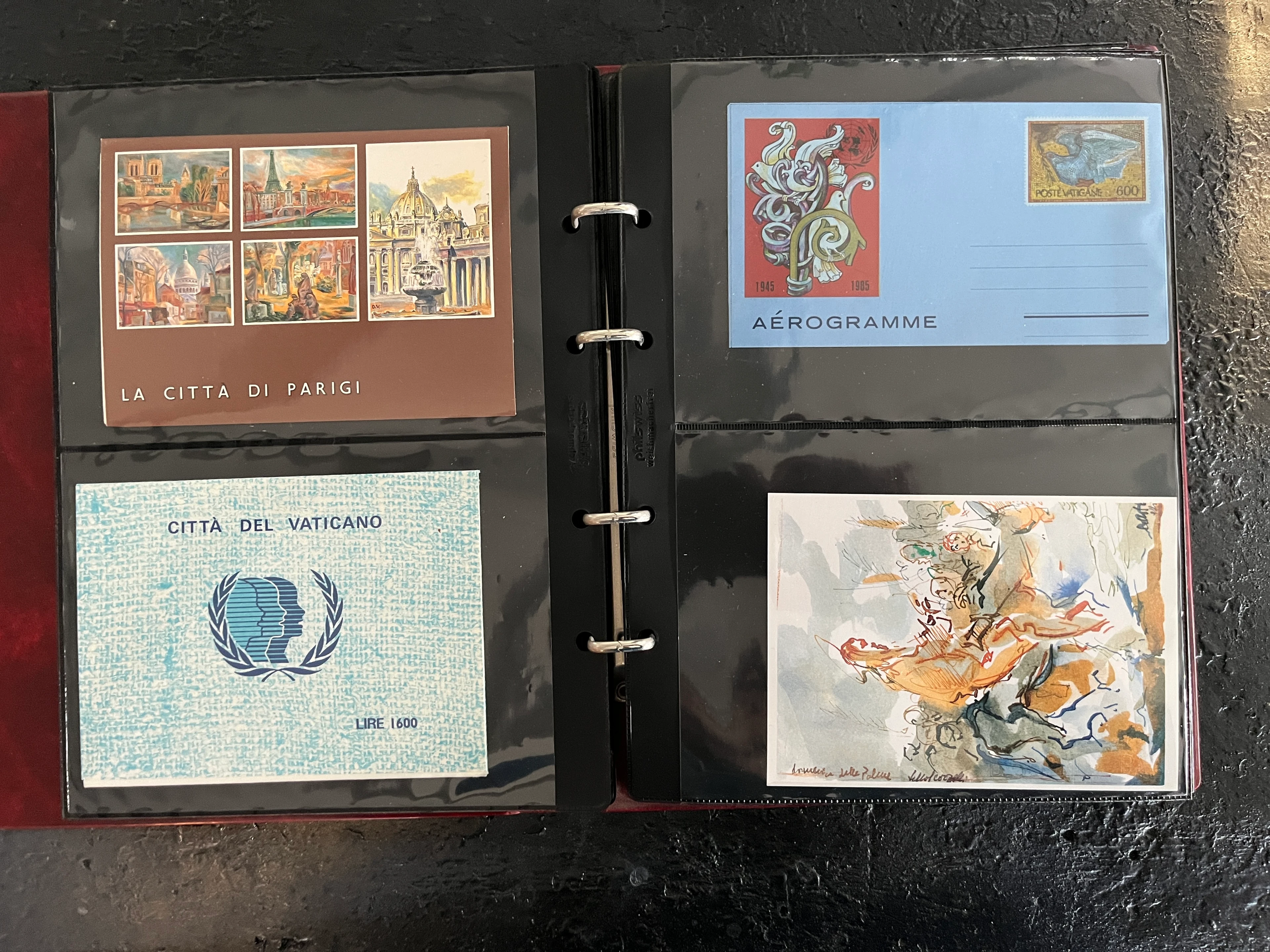 CP002 Vatikan Besonderheiten und Aerogramme - umfangreiche Sammlung