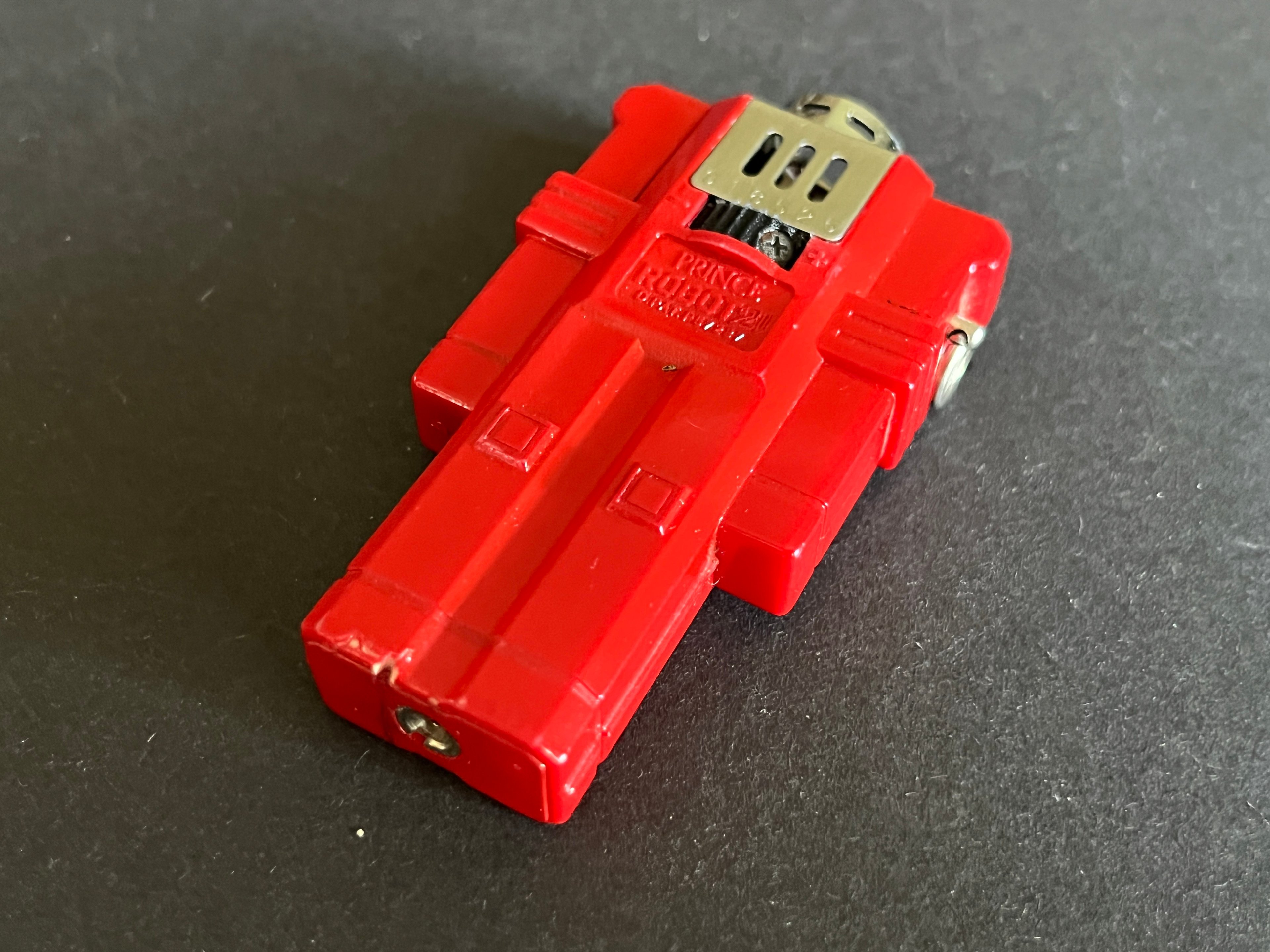 Gasfeuerzeug "Prince Robot 21" rot