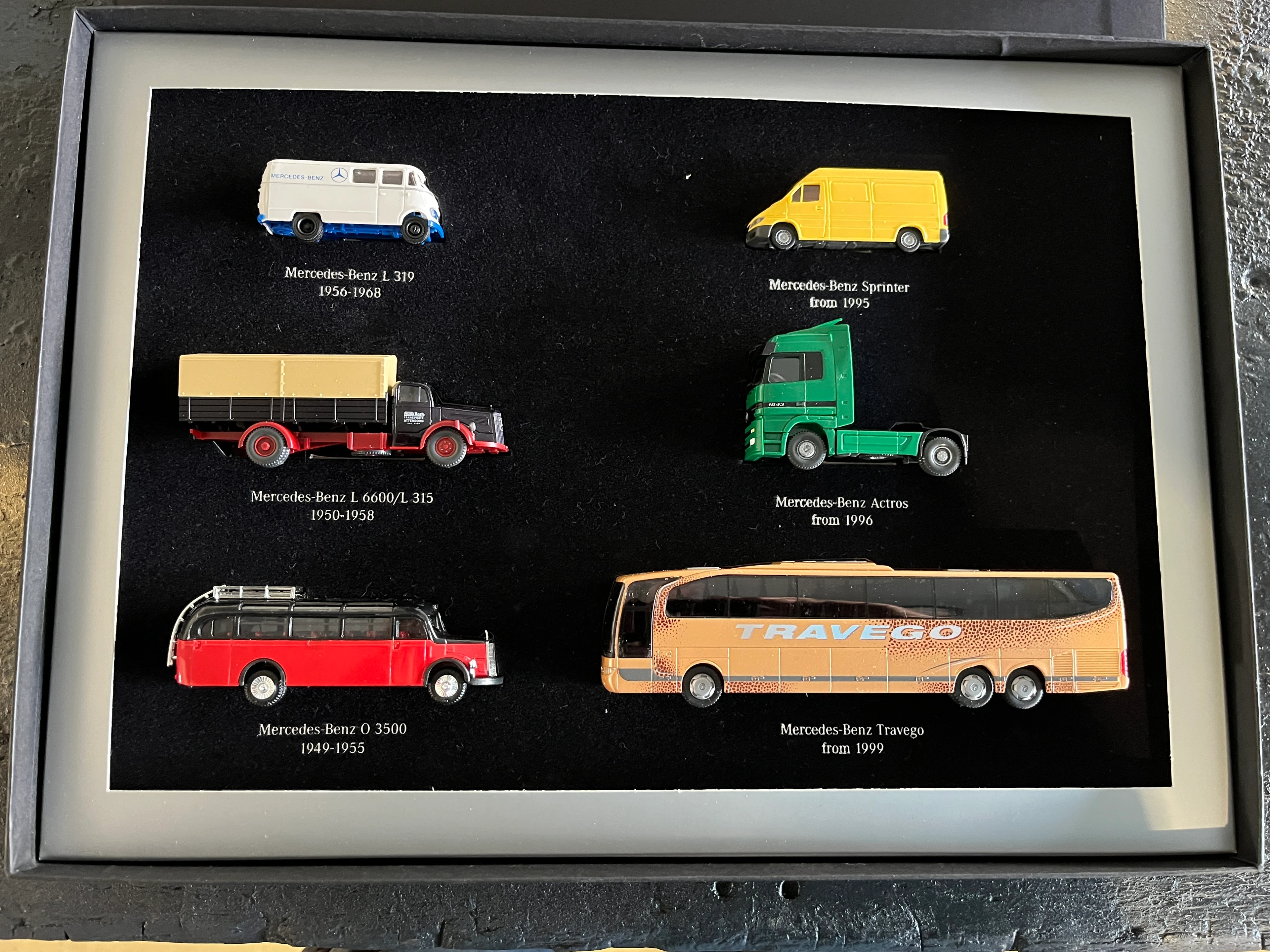 MercedesBenz Pressemodelle 1:87 LKW The Story of Passion Wiking BUSCH Herpa