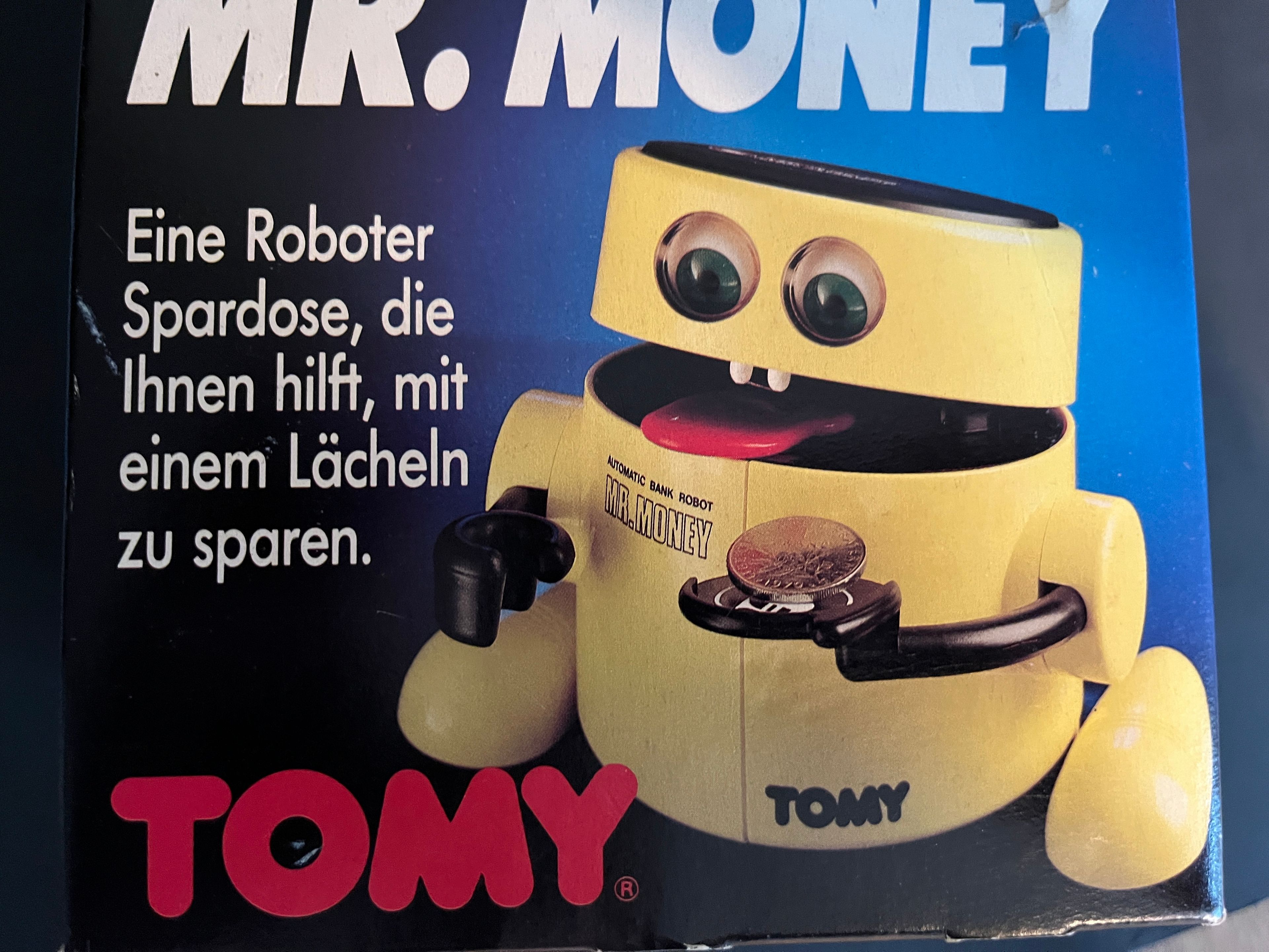 Spardose Mr. Money - neu in OVP