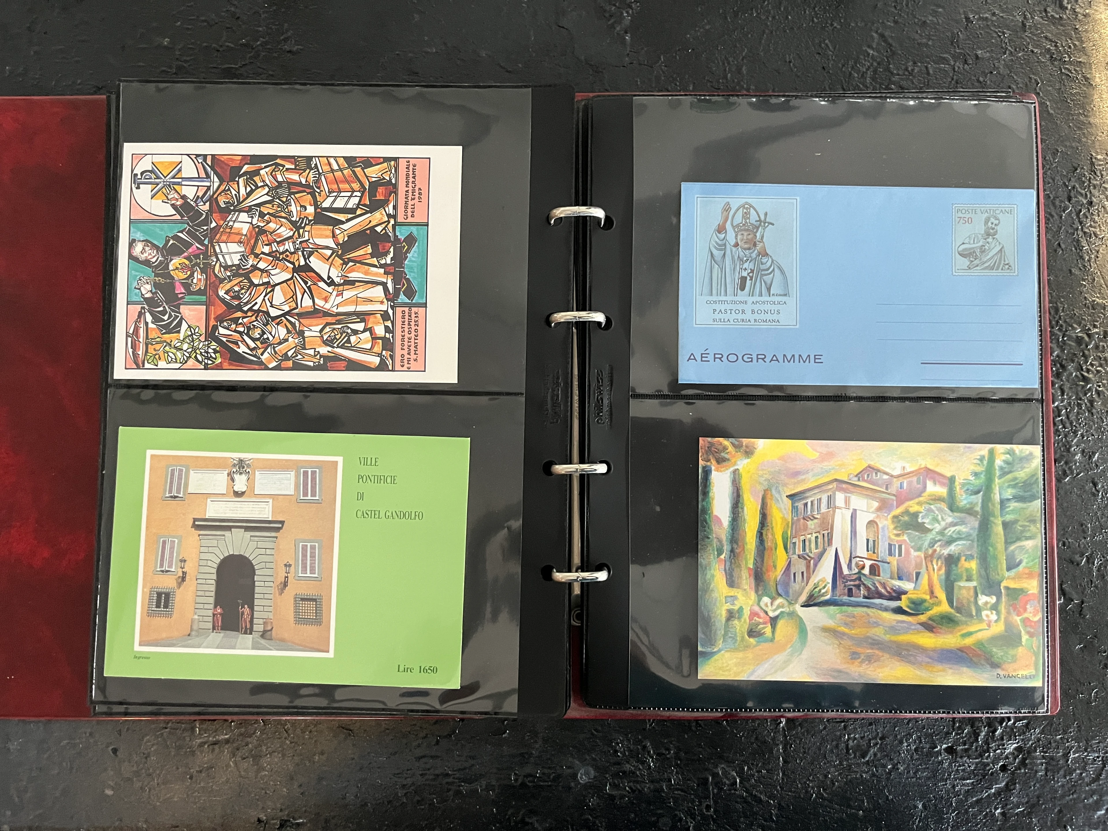 CP002 Vatikan Besonderheiten und Aerogramme - umfangreiche Sammlung