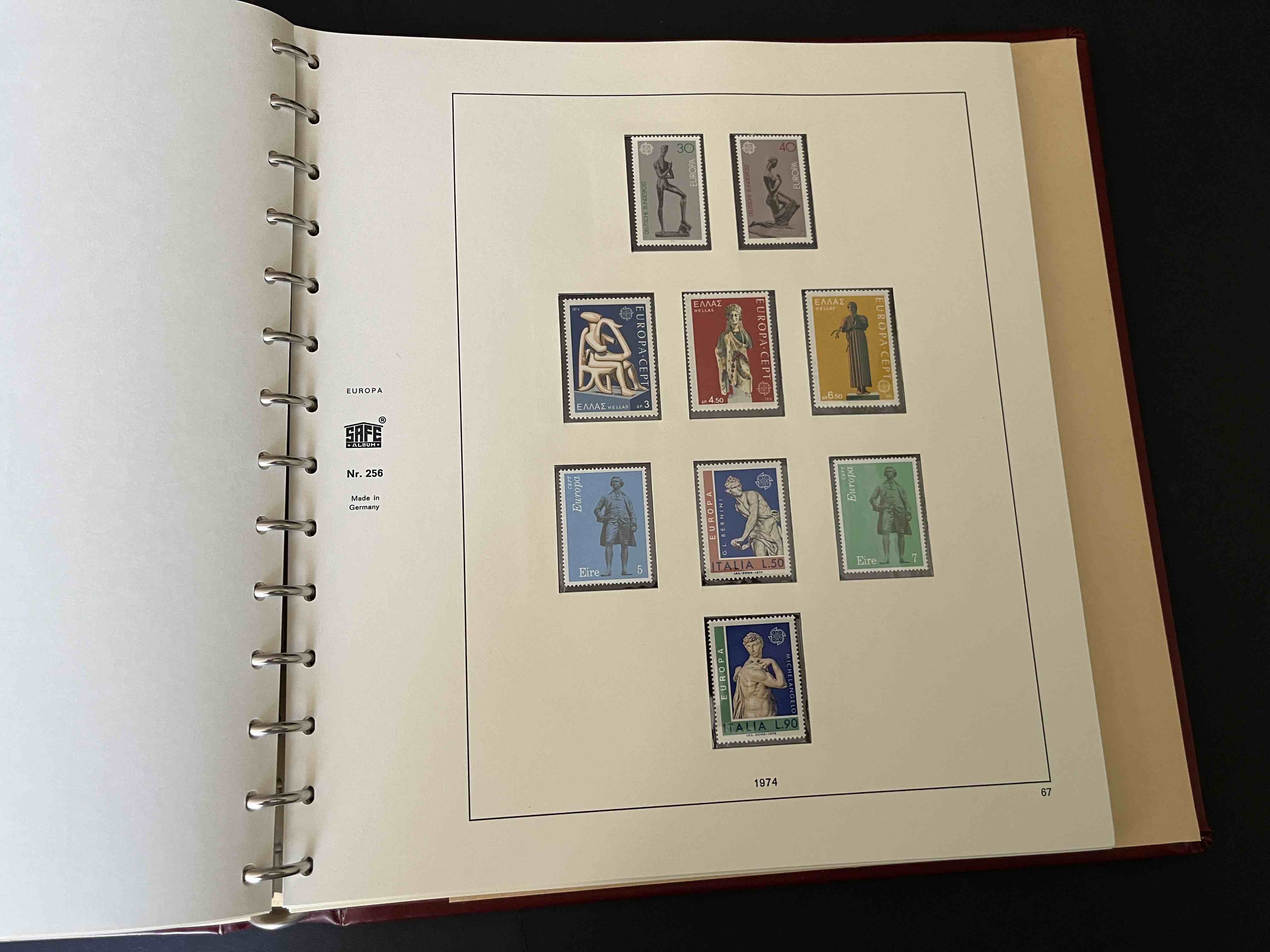 WP042 Album EuroCept postfrisch 1956-1978