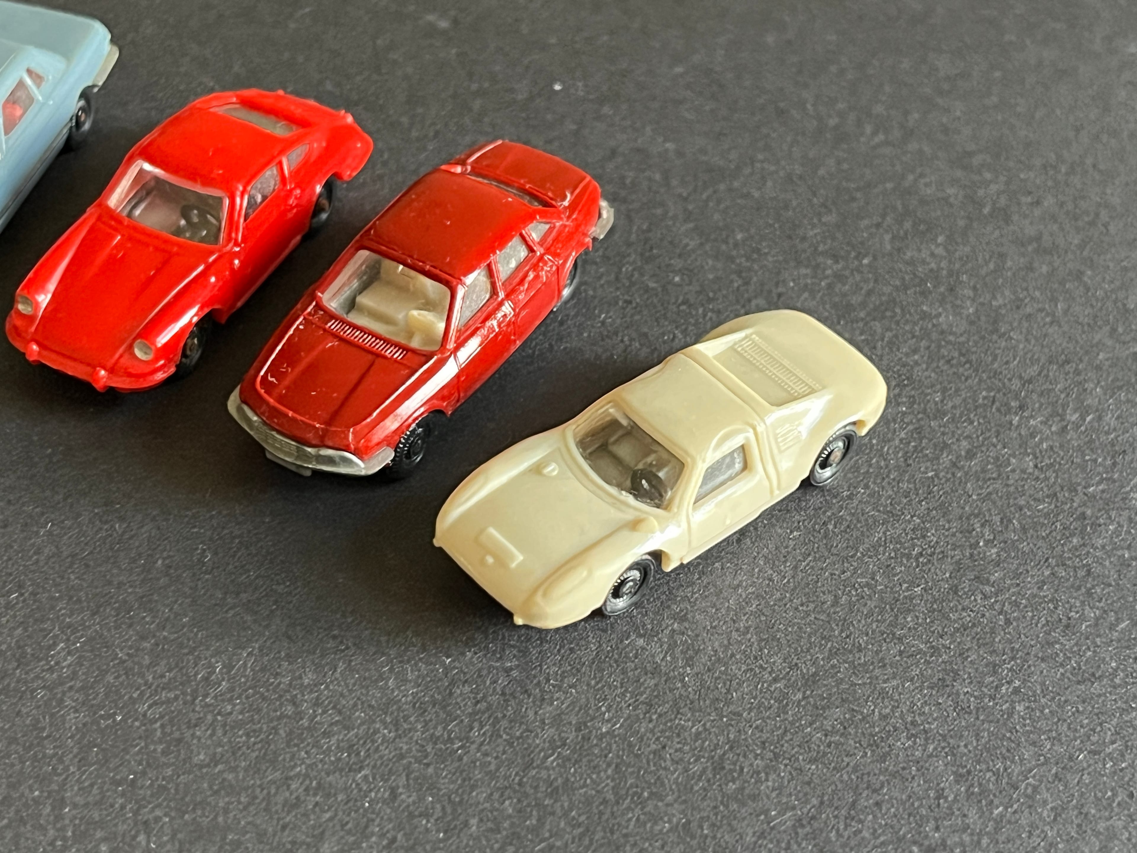 Konvolut 9 Modellautos aus Ü-Ei - Wiking Kopie