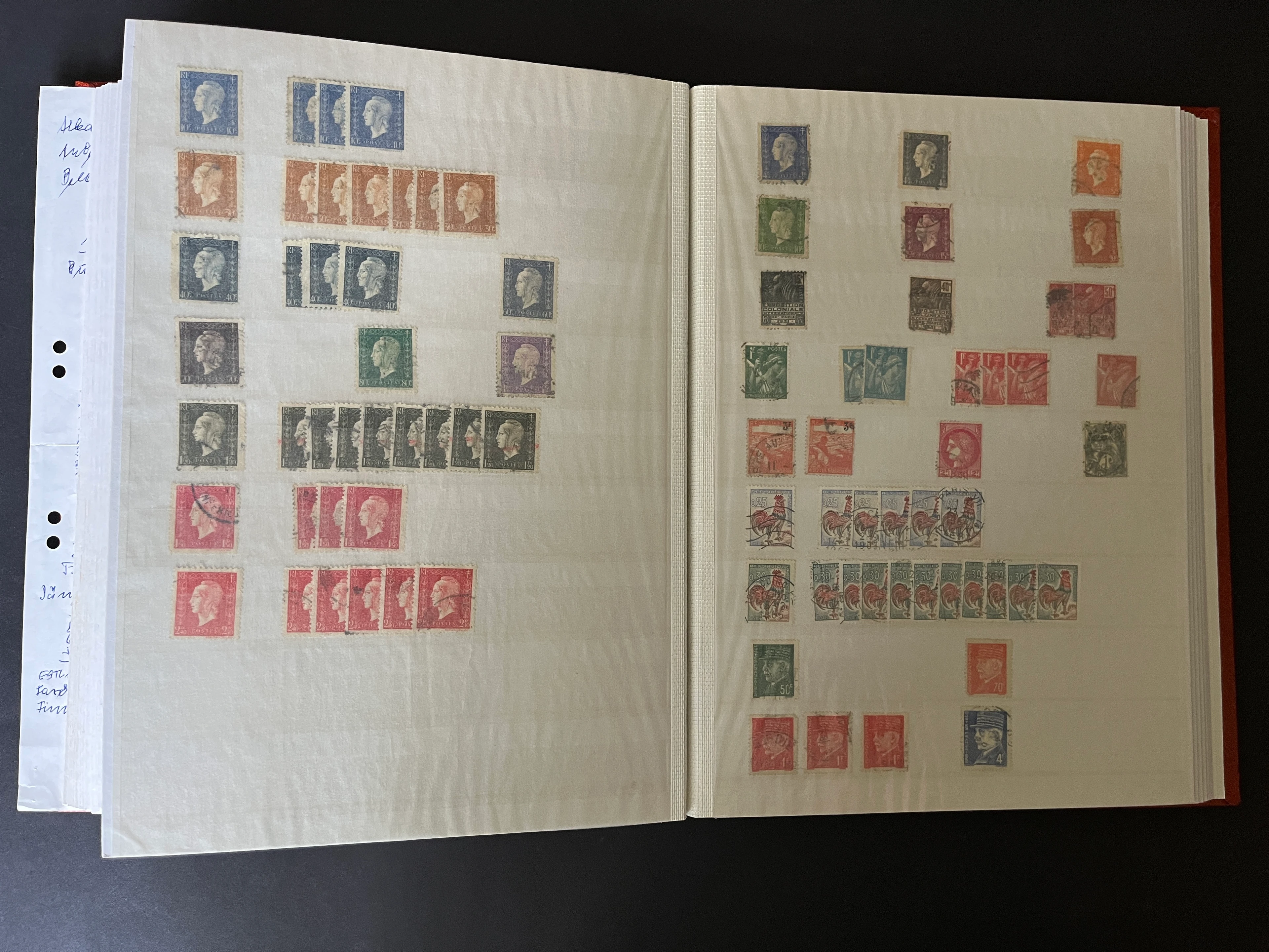 Briefmarken Album Europa gemischt 029