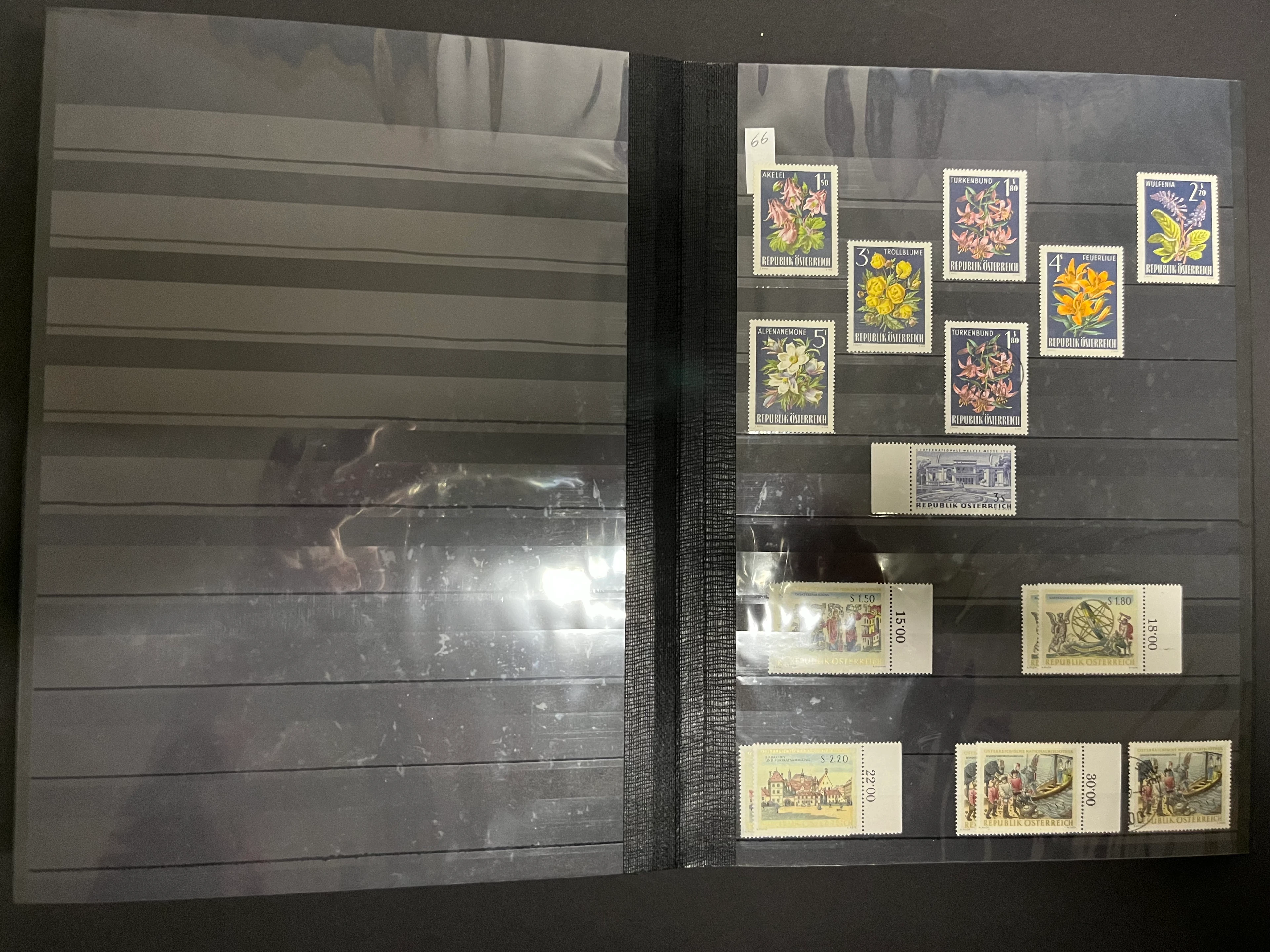 Briefmarken Album Österreich gemischt 0028