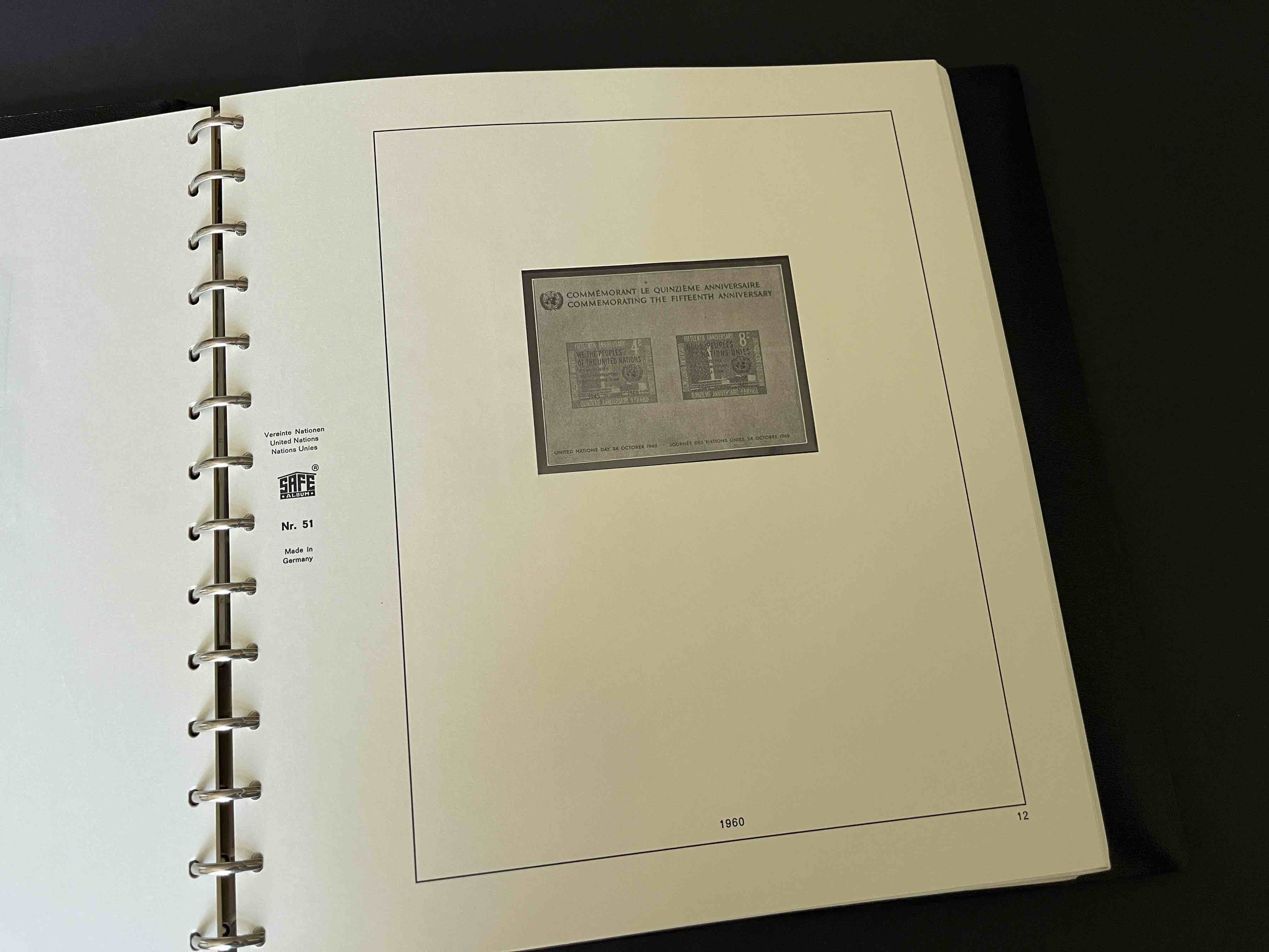 WP041 Album Vereinte Nationen/EuroCept postfrisch 1951-1978