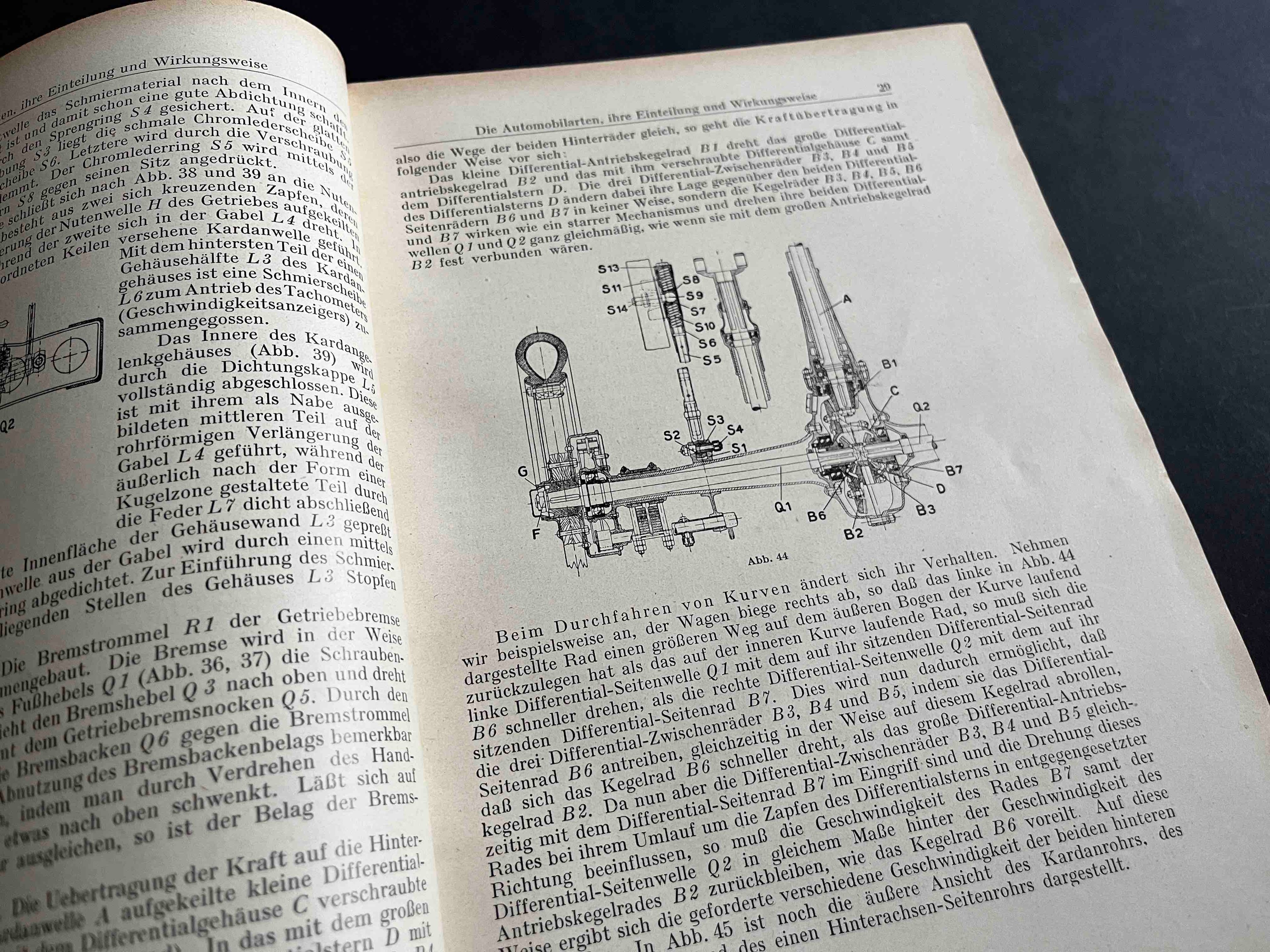Die Kraftfahrzeuge und ihre Behandlung Buch 3. Auflage 1920er Jahre