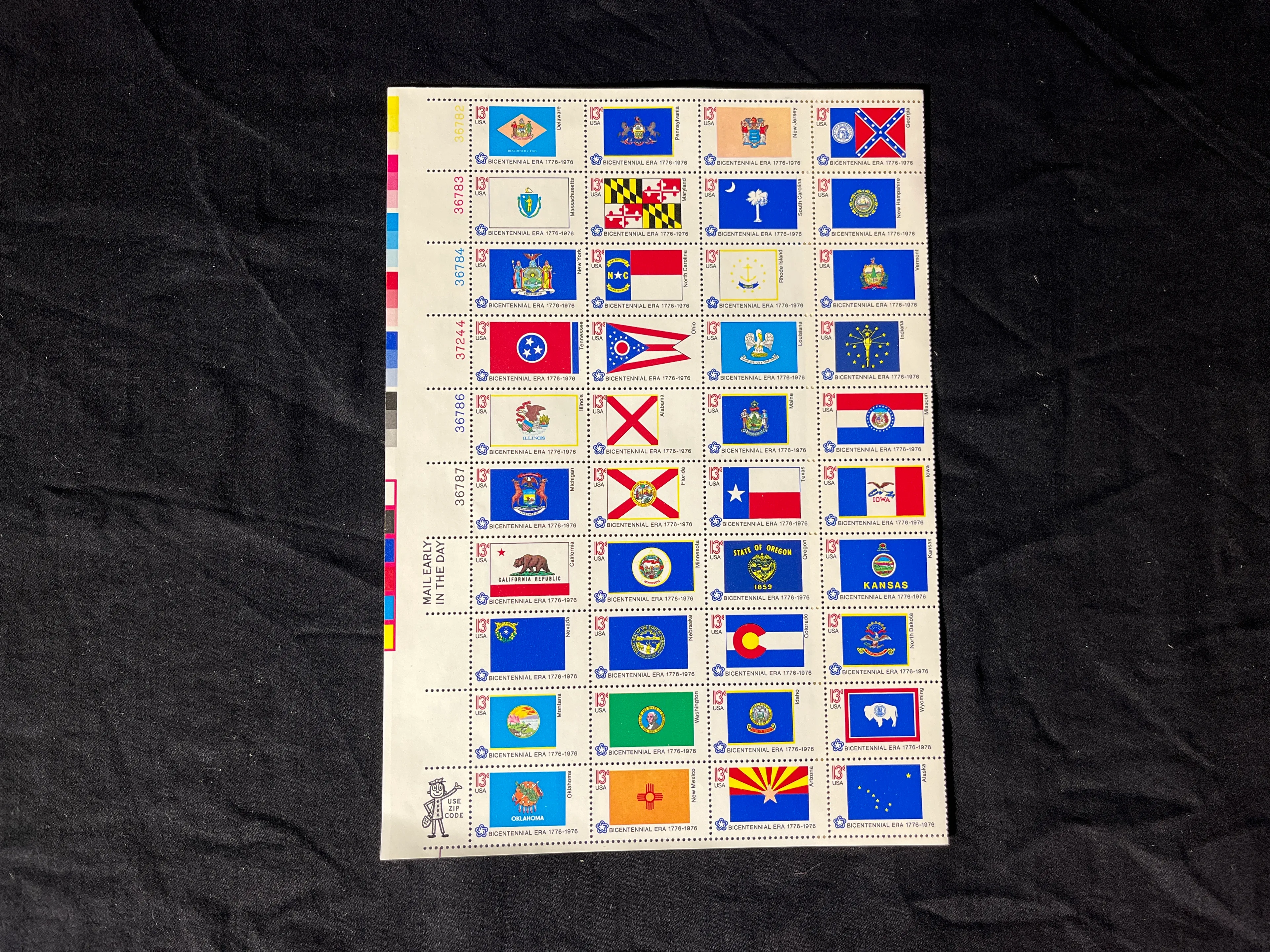 United States of Amerika Bogen Bundesstaaten der USA postfrisch