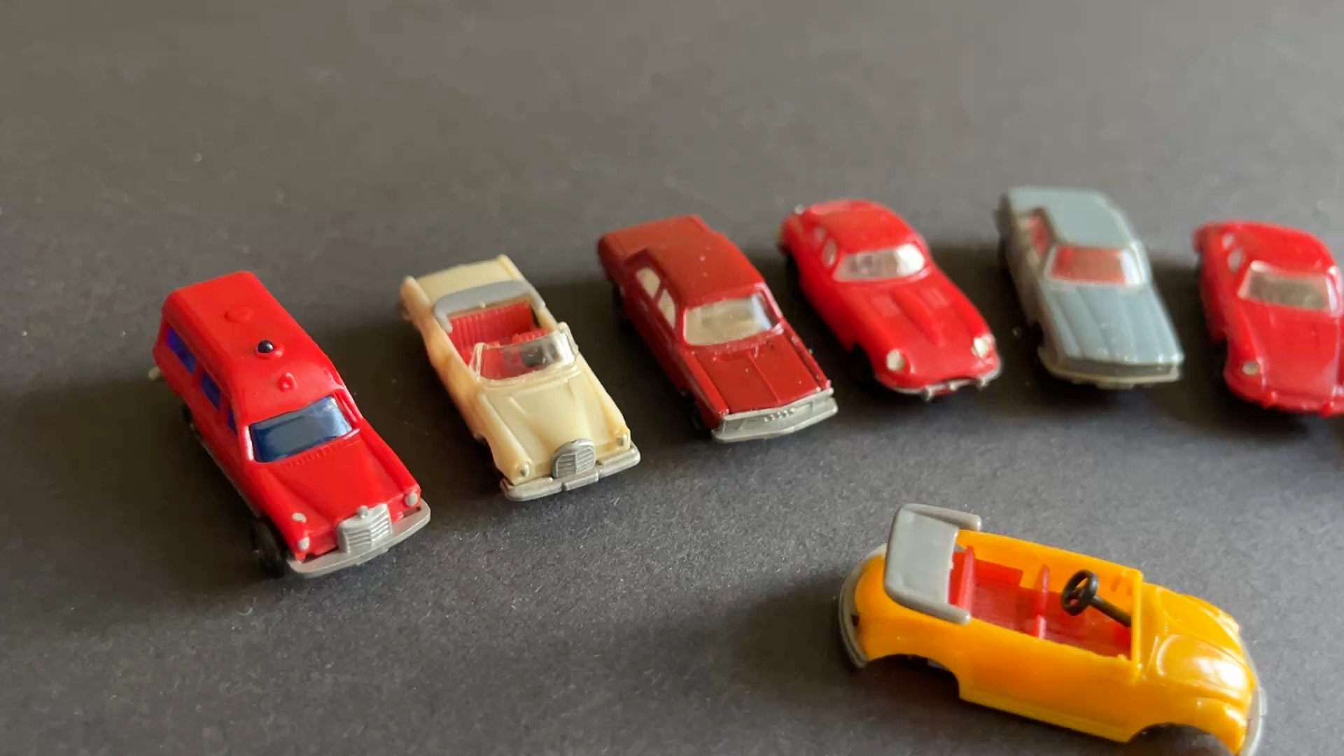 Konvolut 9 Modellautos aus Ü-Ei - Wiking Kopie