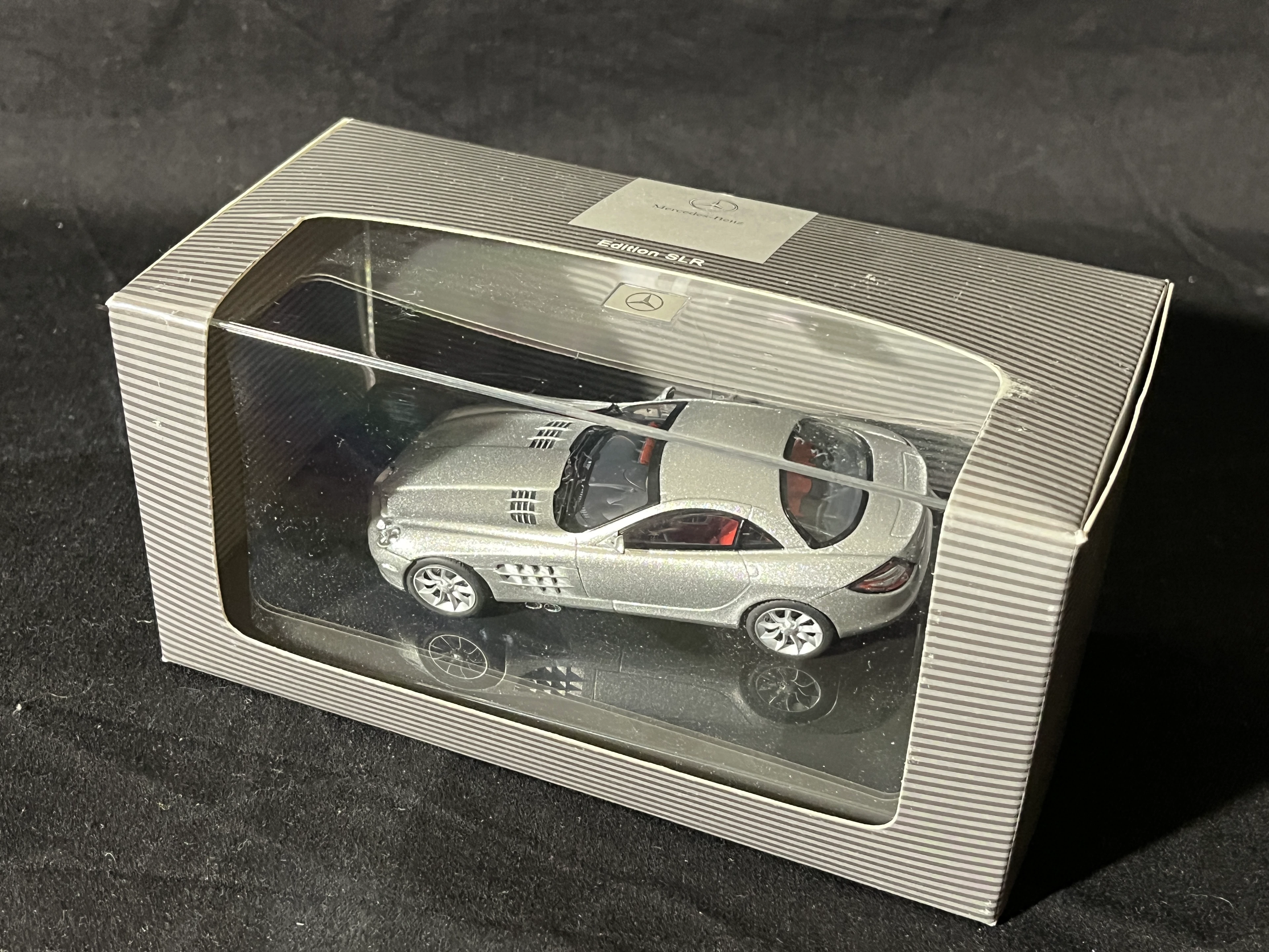MercedesBenz Werbemodelle 1:43 Edition SLR silber in OVP