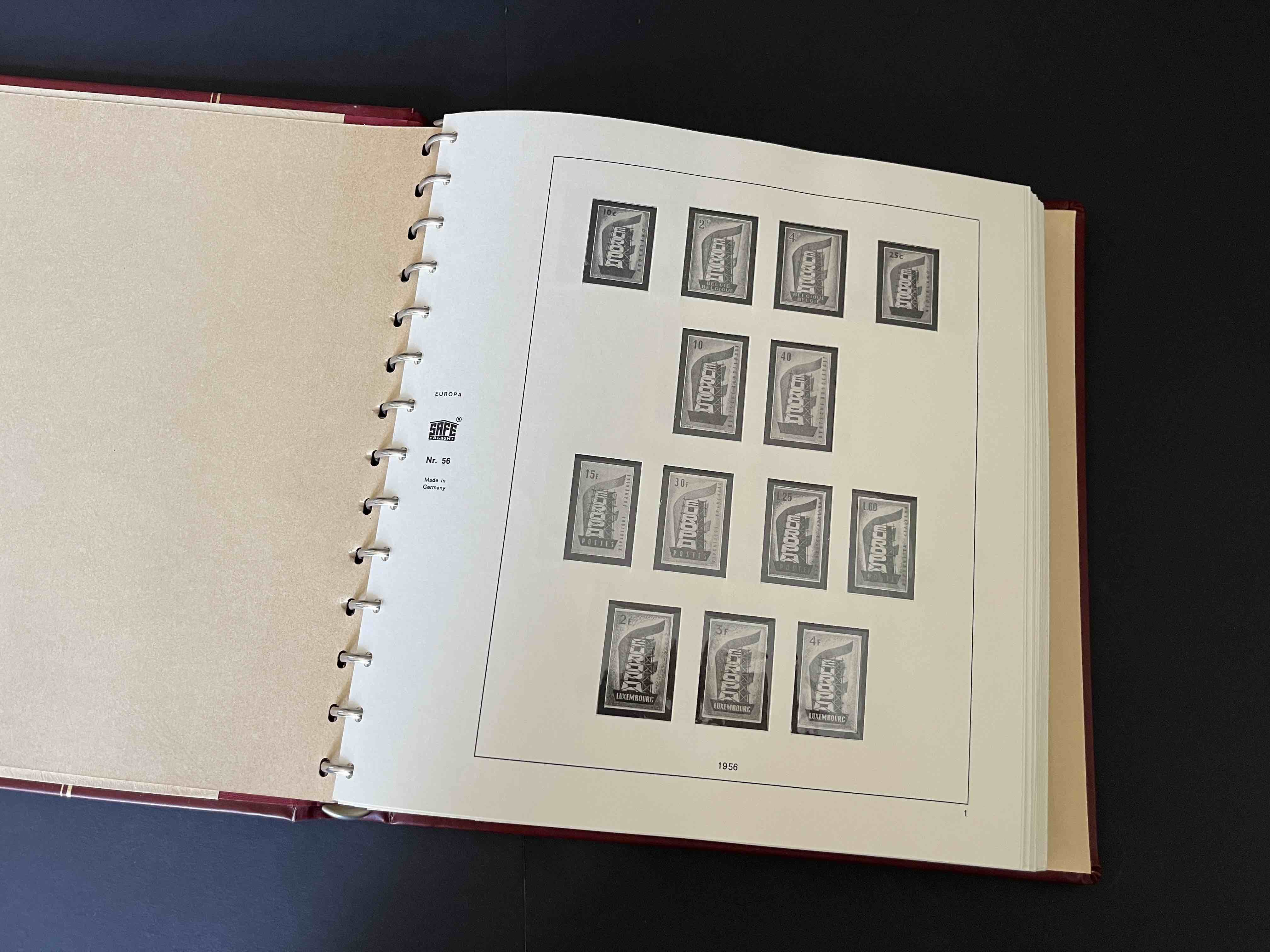 WP042 Album EuroCept postfrisch 1956-1978