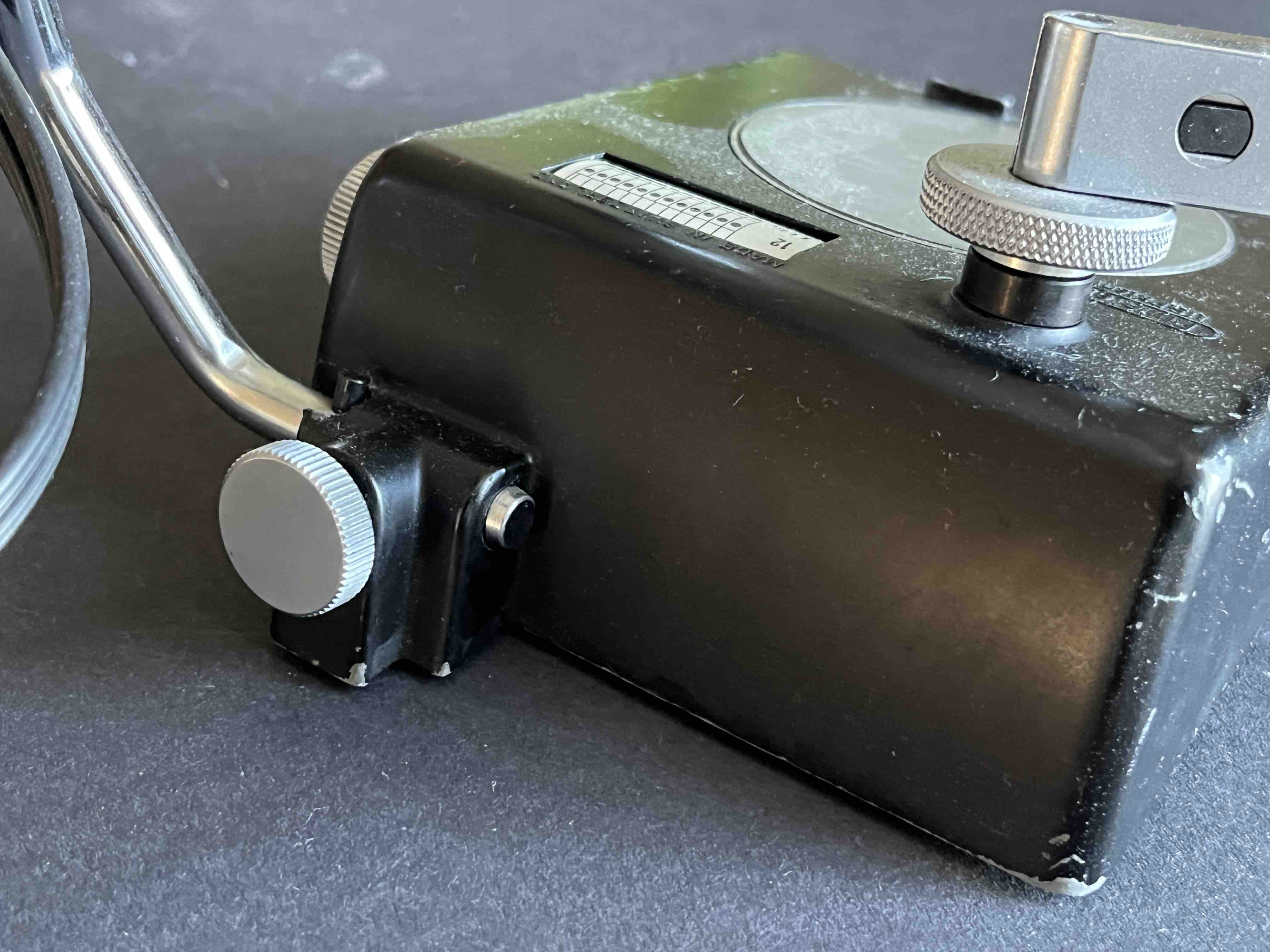 Briefmarken Lupe und Bestimmungsgerät 40er Jahre des 20. Jhd