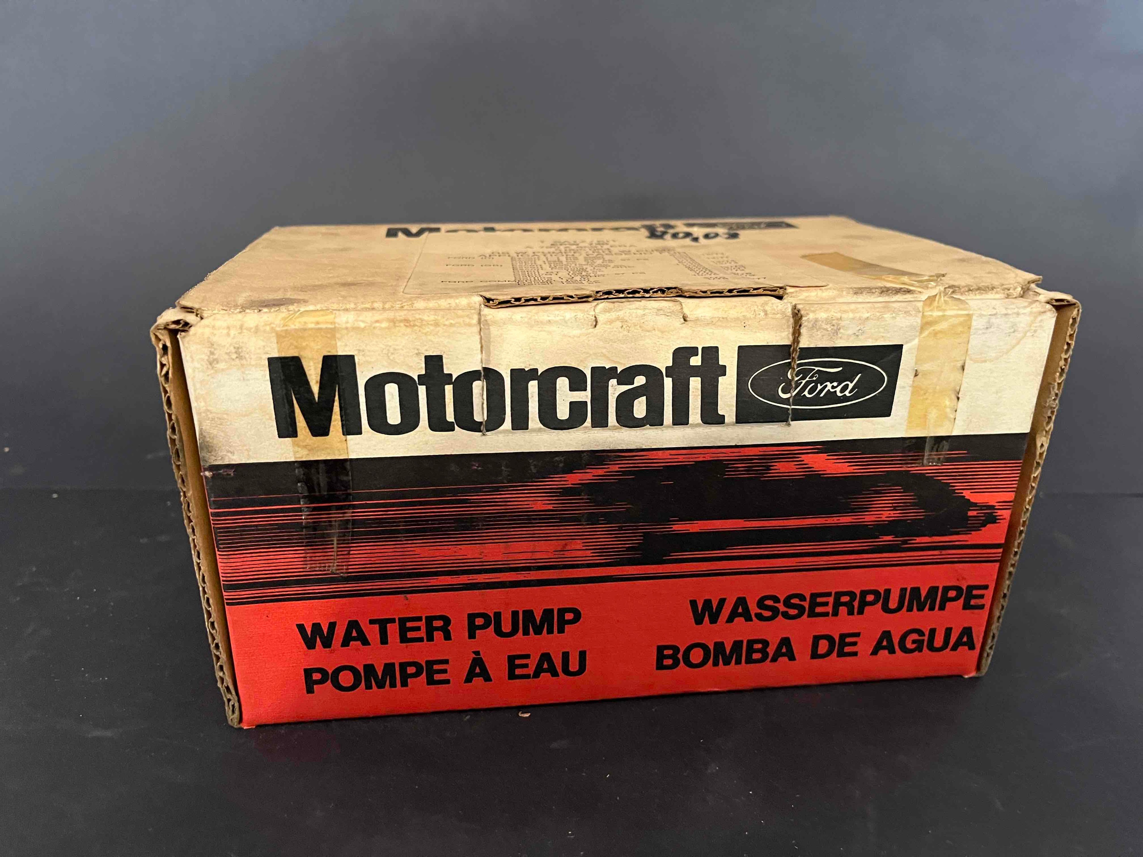 Ford NOS Ersatzteil Wasserpumpe Escort und RS MK I Capri MK I Cortina MK I Transit MK I EPW730 A790X 8591 EBA