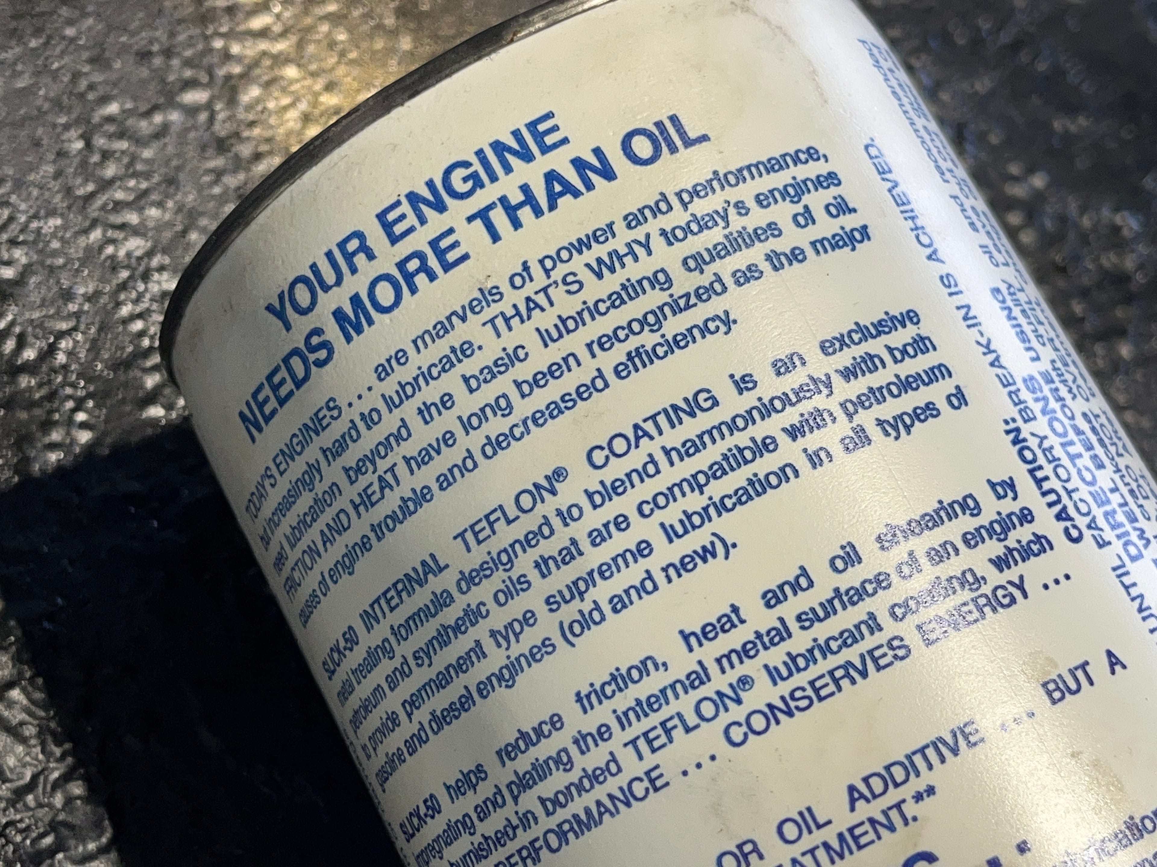 PETROLon´s Teelon Engine Coating - Slick50 .946l Dose