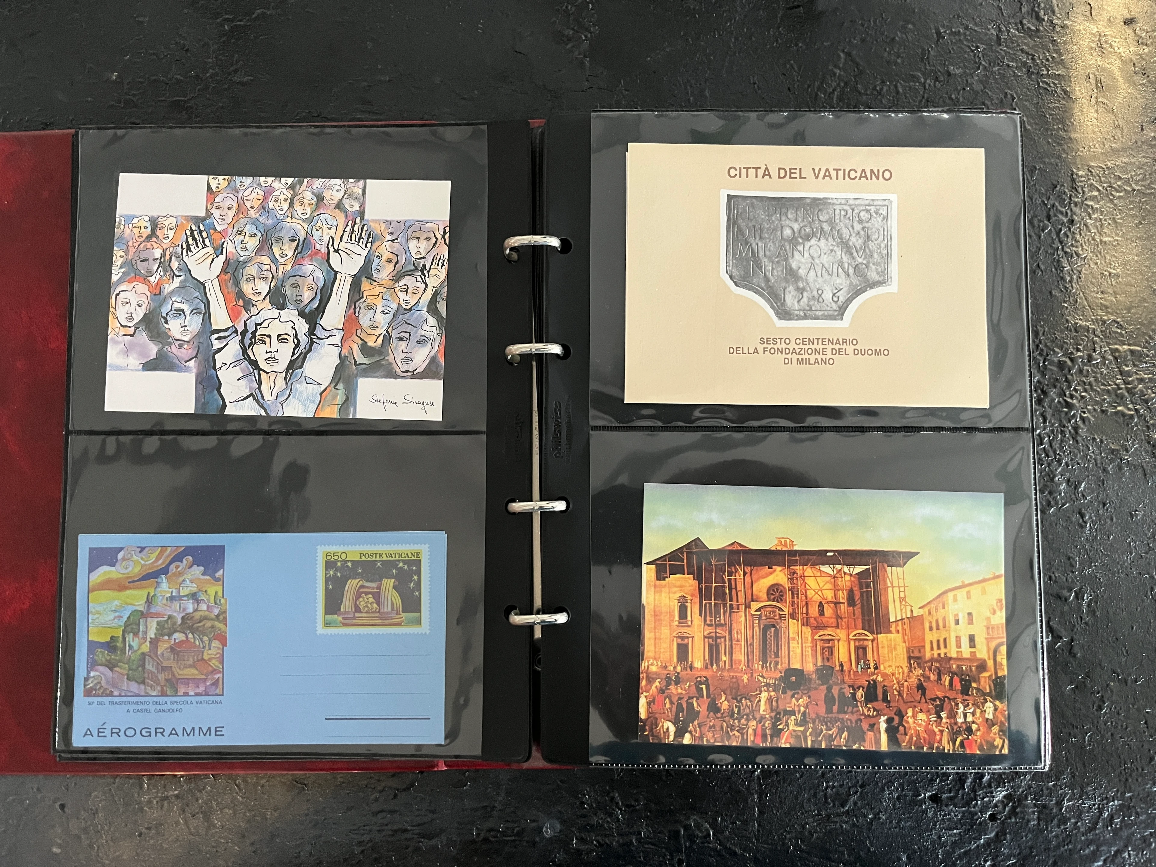 CP002 Vatikan Besonderheiten und Aerogramme - umfangreiche Sammlung