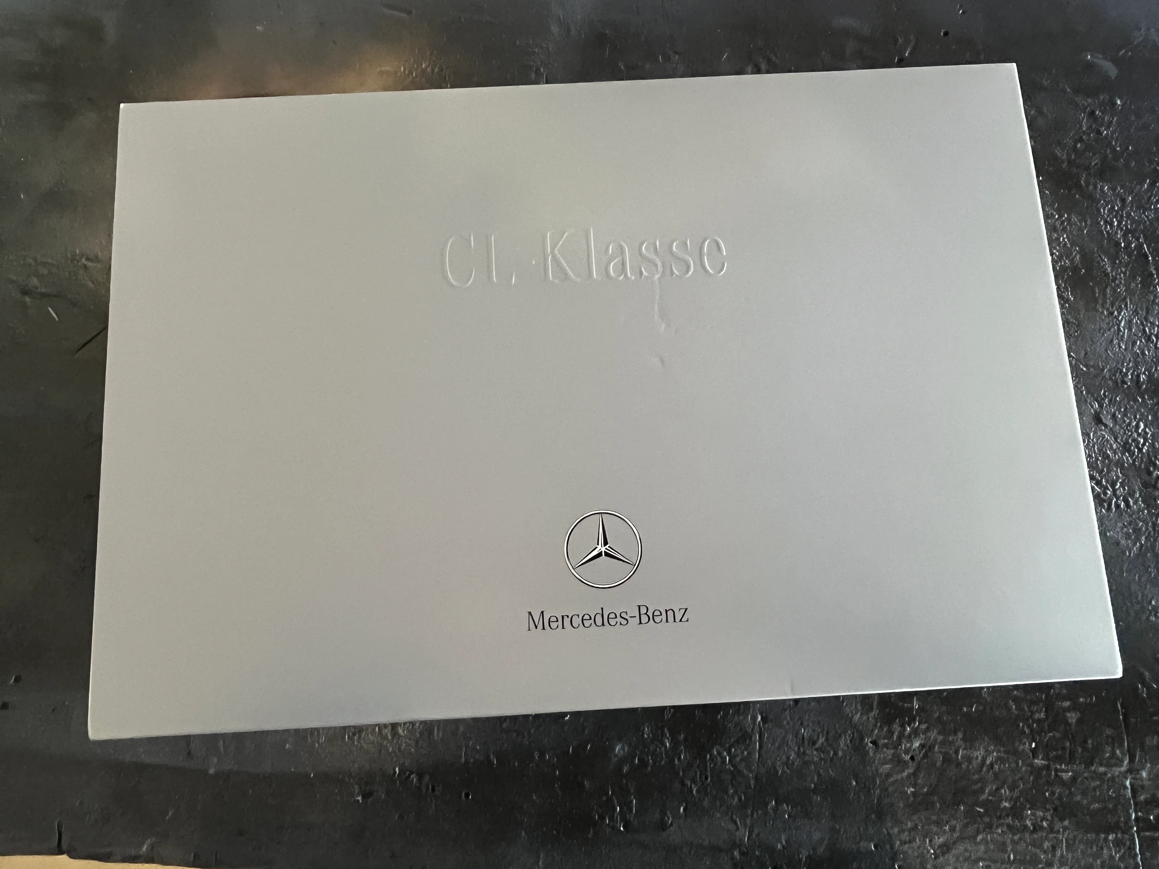 MercedesBenz CL-Klasse Carrera limited Edition Pressemodell 1:32