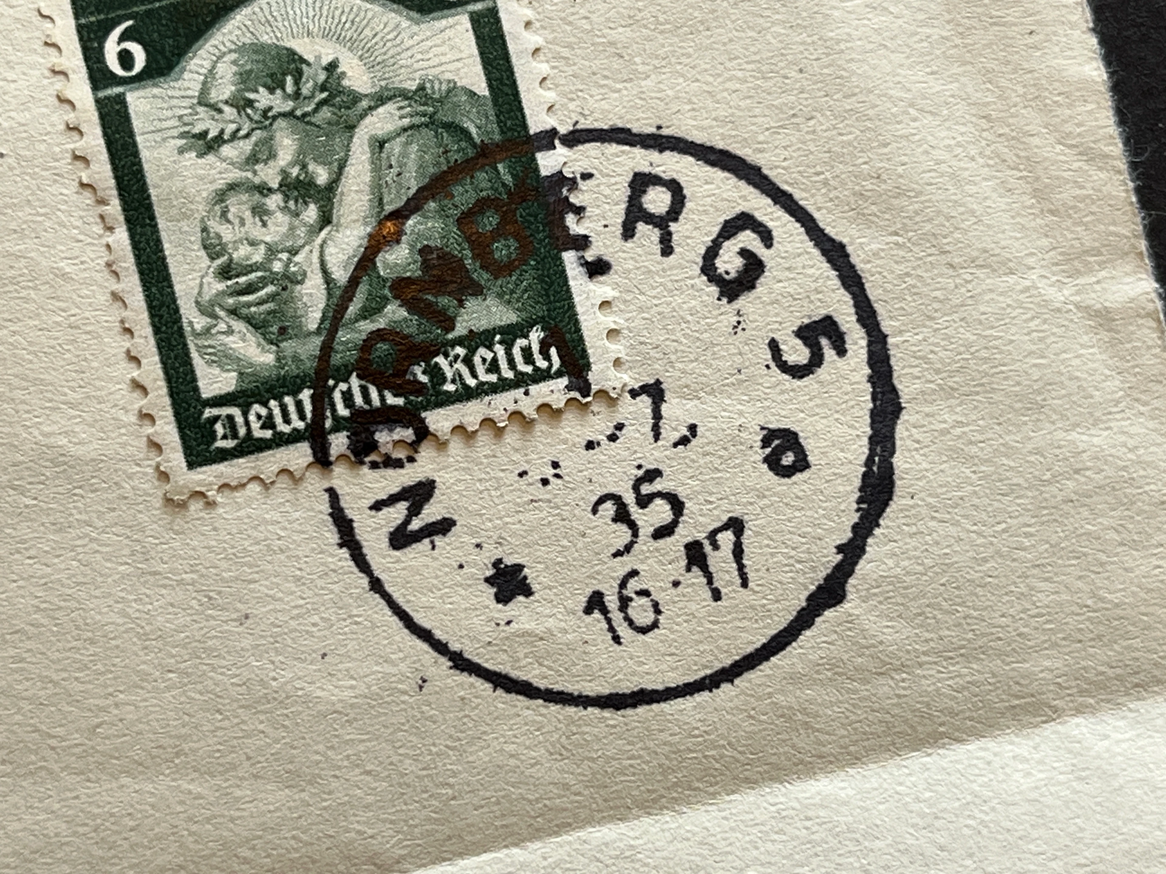 Deutsches Reich Briefmarkensatz #565-568 Ersttag gestempelt