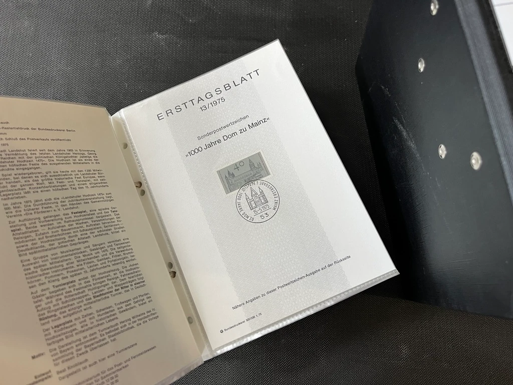 WP036 Ersttagsblätter Bundesrepublik Deutschland 1974-1989