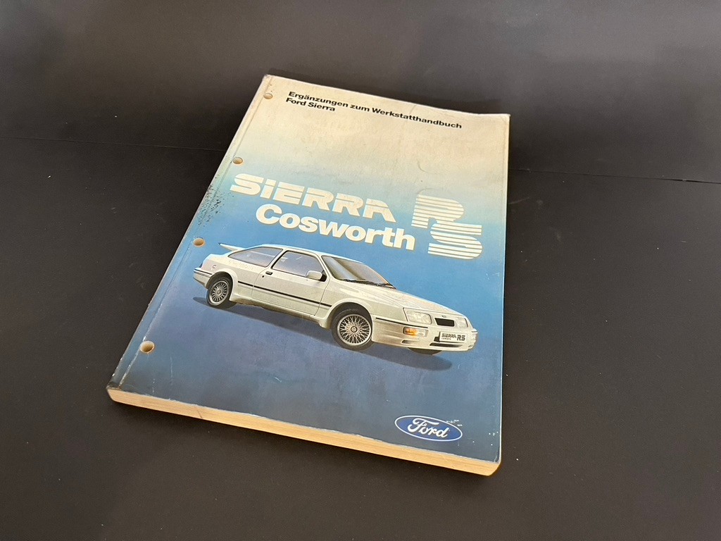 Ergänzungen zum Werkstatthandbuch Ford Sierra RS