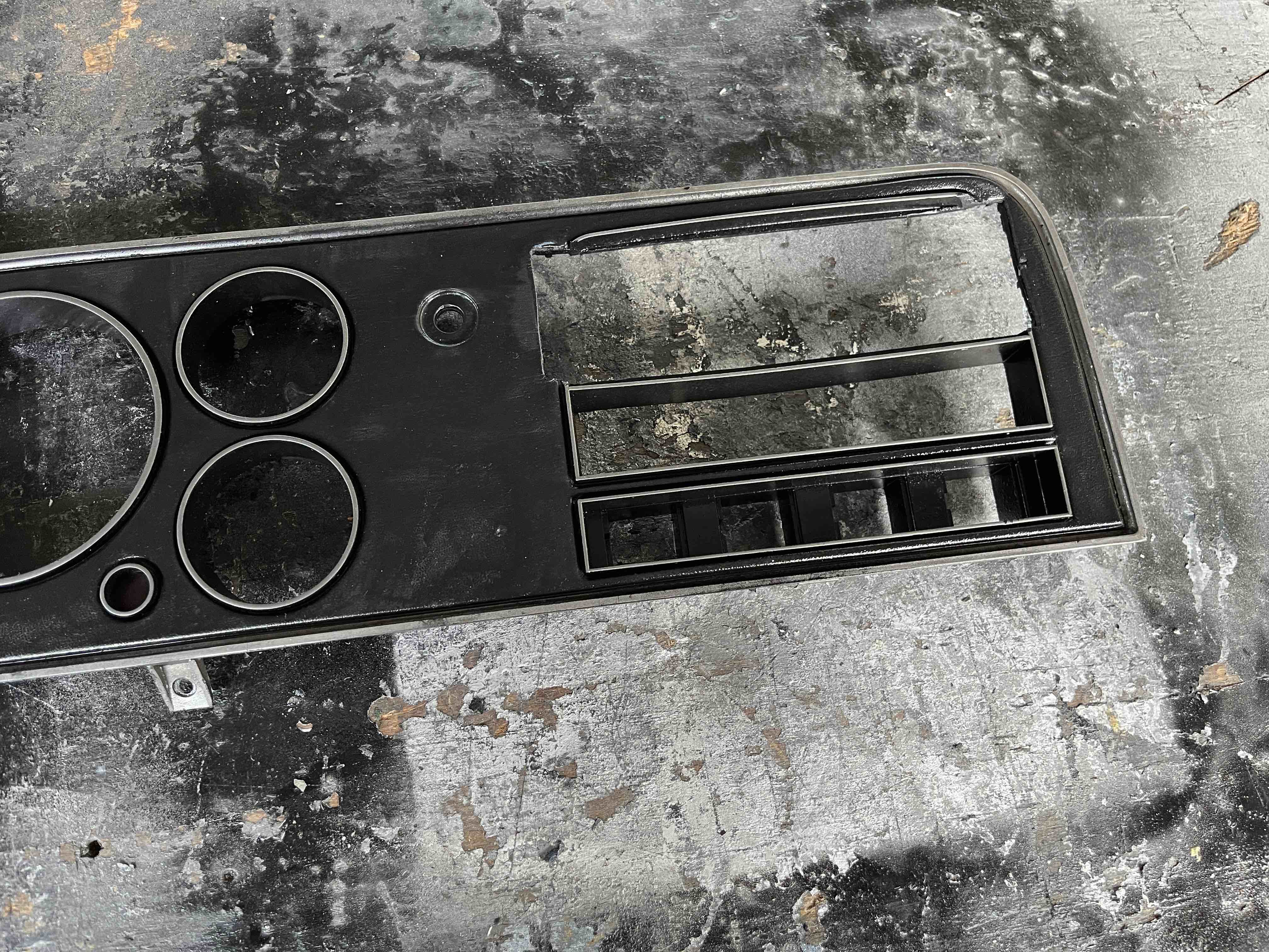 Ford Capri III (1978-1984) Instrumenten-Verkleidung mit DIN-Ausschnitt