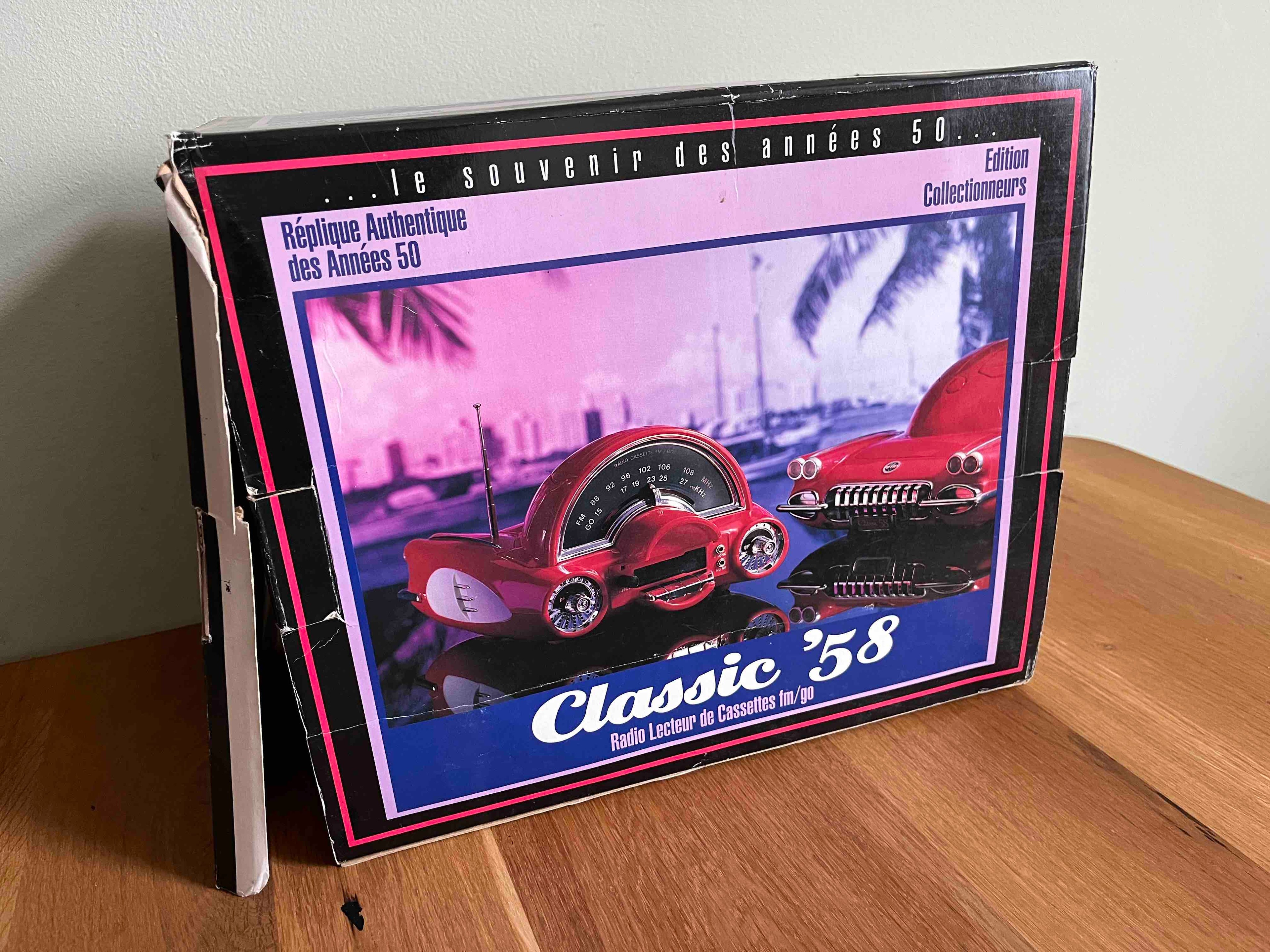 Retro Classic Radio "Classic ´58" - am/fm Kassettenspieler 