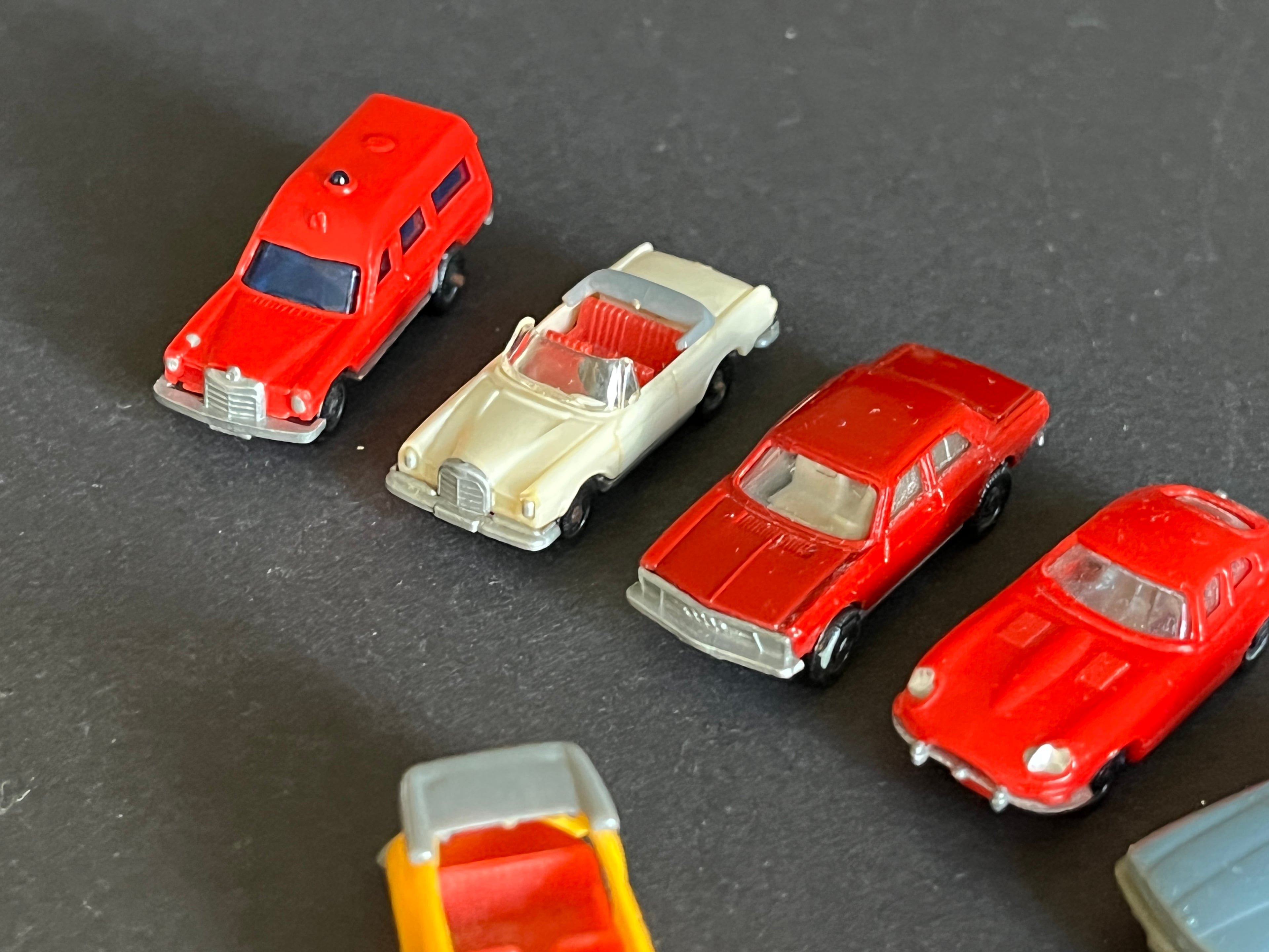 Konvolut 9 Modellautos aus Ü-Ei - Wiking Kopie