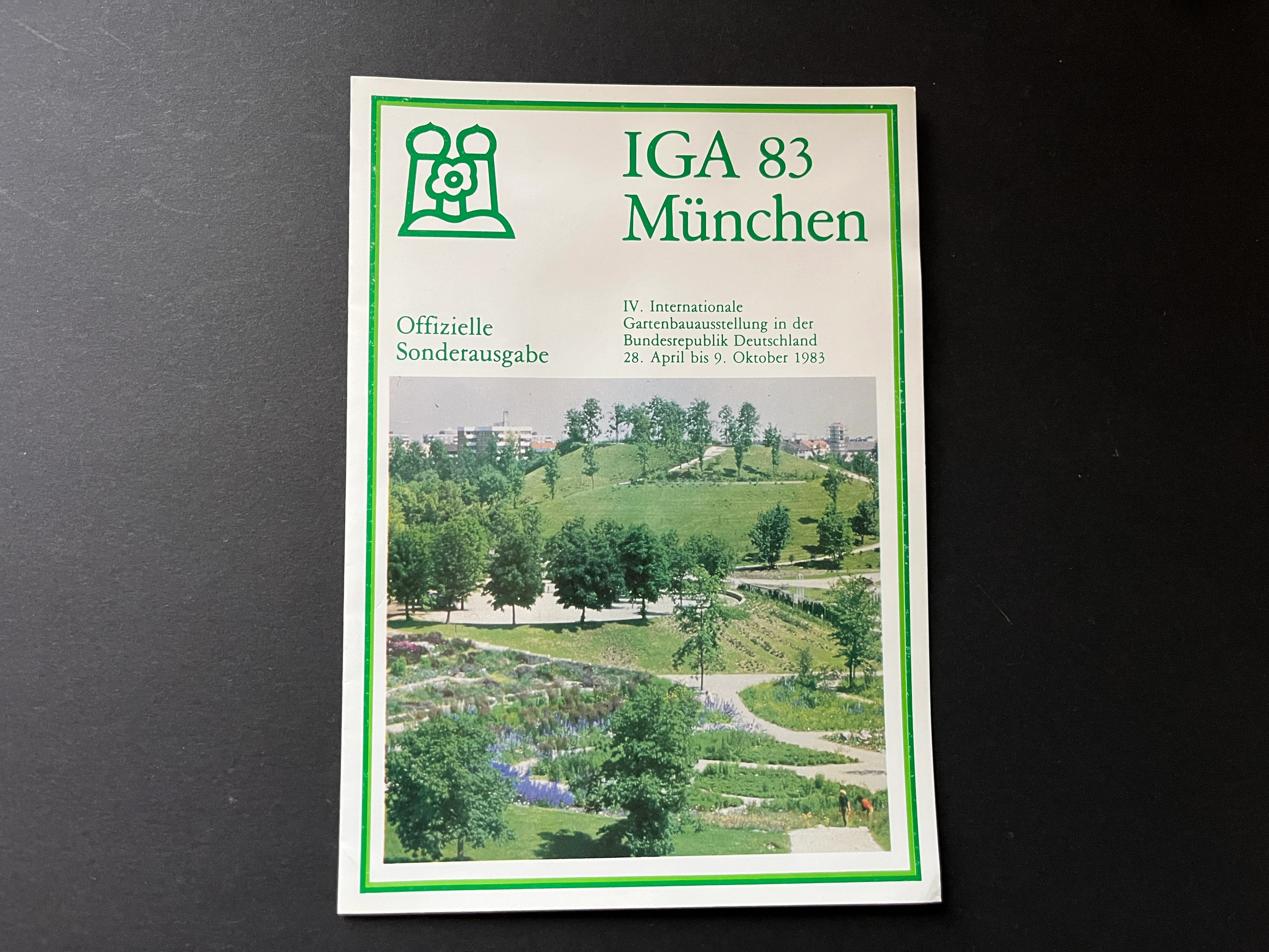Sonderkarte IGA 1983 München Sondergestempelt