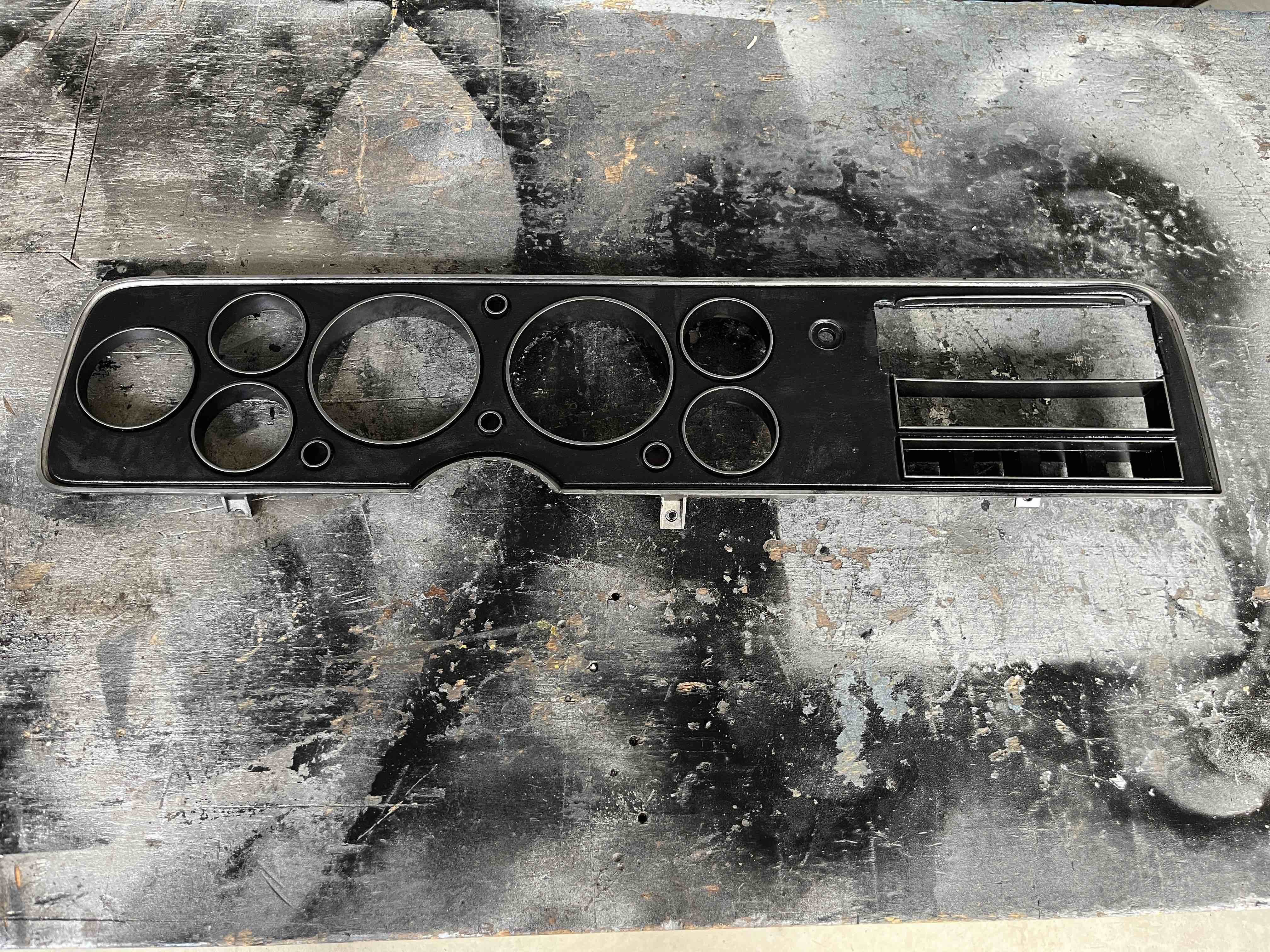 Ford Capri III (1978-1984) Instrumenten-Verkleidung mit DIN-Ausschnitt