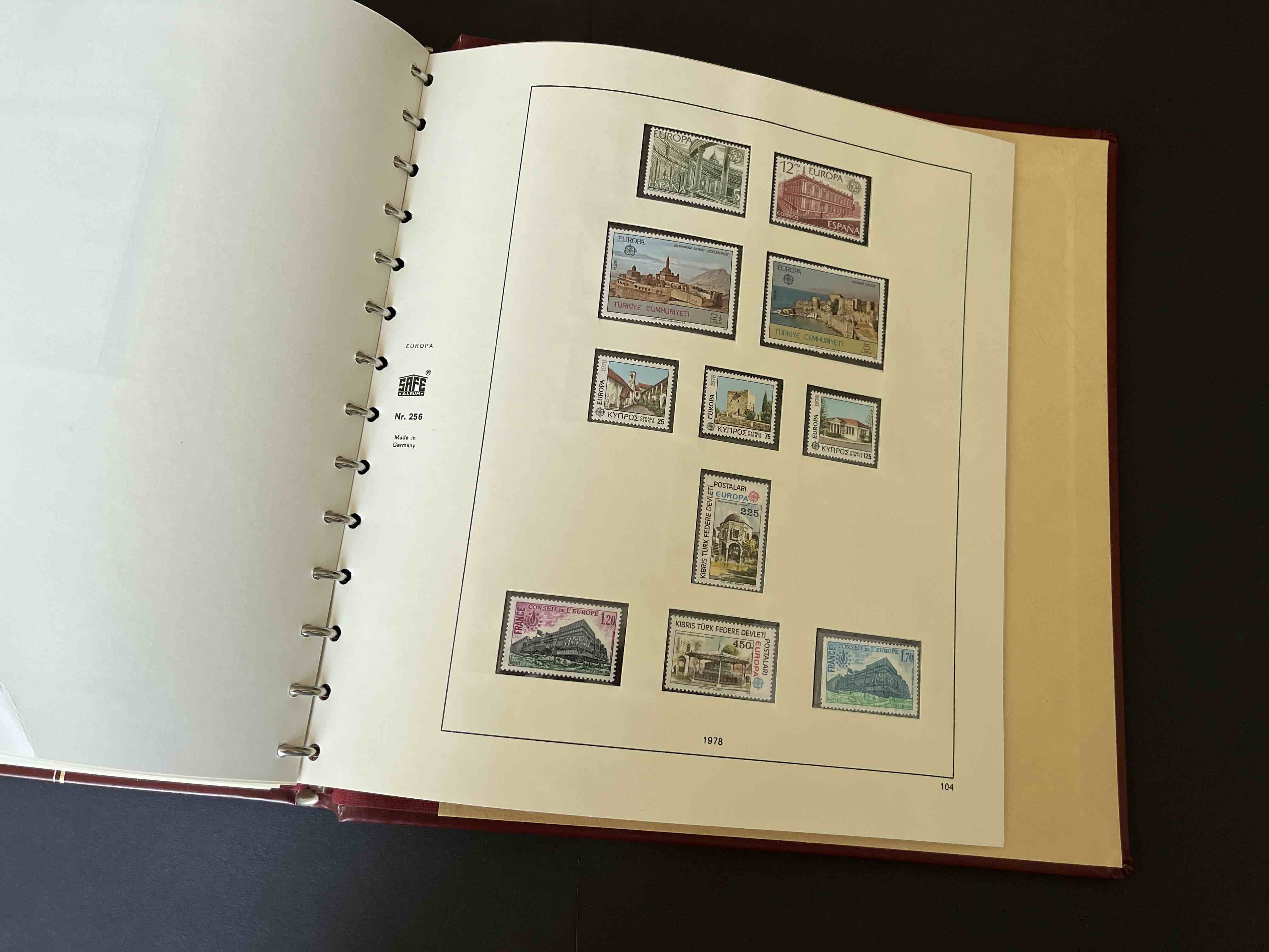 WP042 Album EuroCept postfrisch 1956-1978