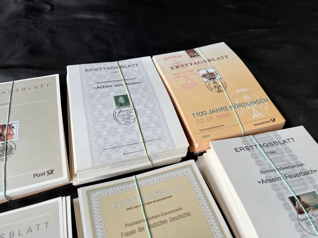 WP030 Ersttagsblätter über 1000 Stück !