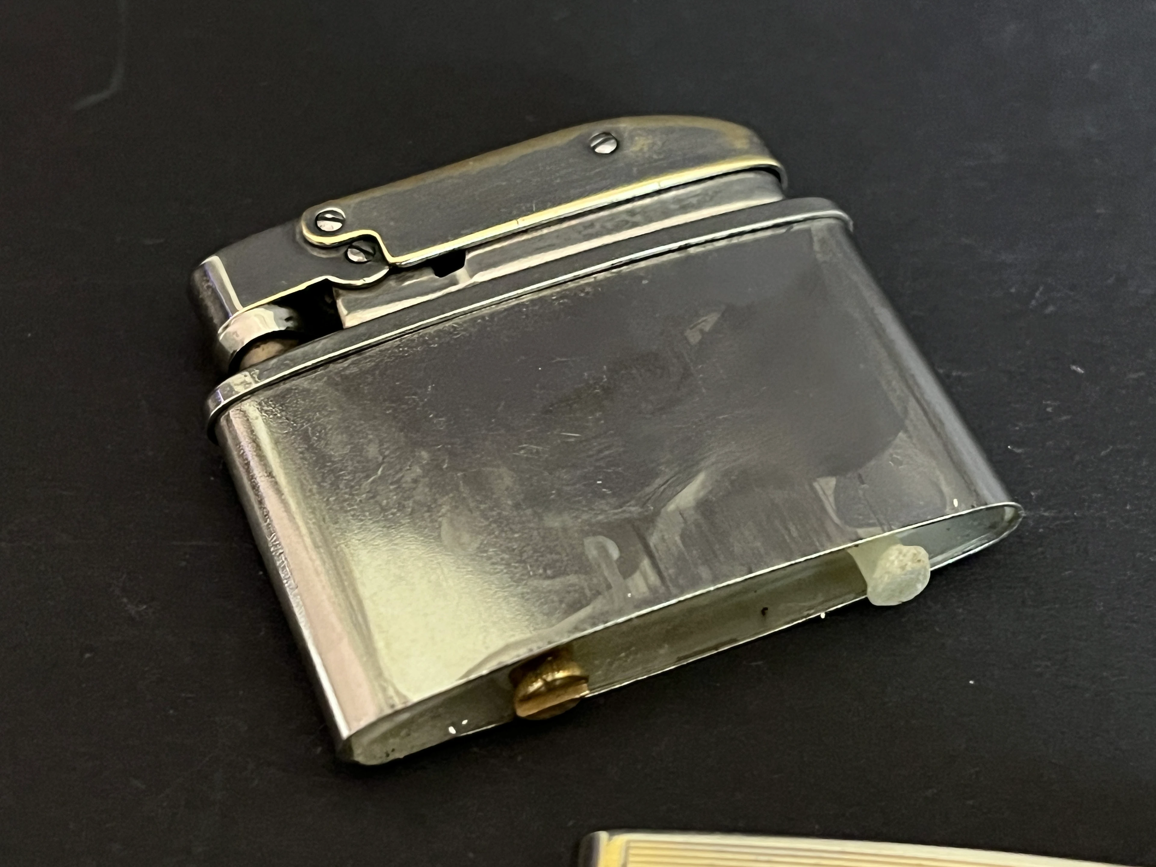 CONSUL Benzinfeuerzeug 60er Jahre ESSO Werbemittel