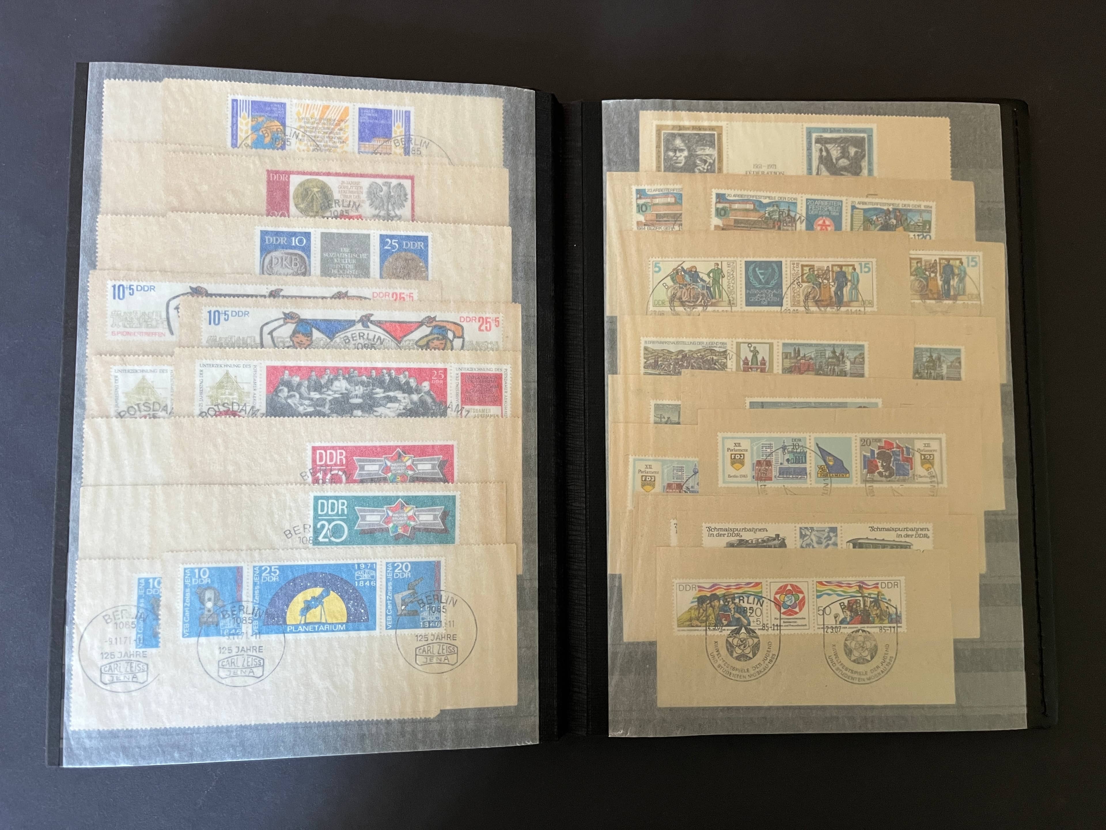 Briefmarkenalbum DDR Ersttags- Sonderstempel 0032