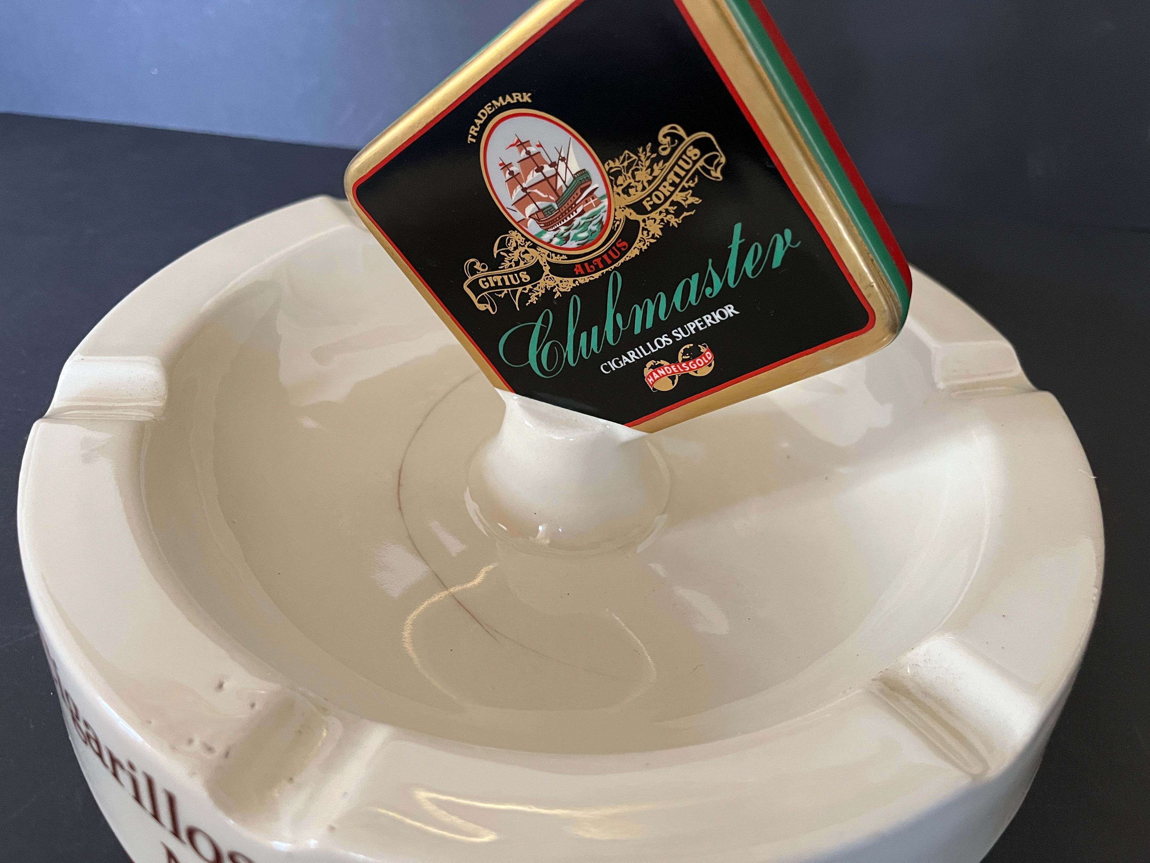 Stammtisch Aschenbecher "CLUBMASTER" Zigarillos