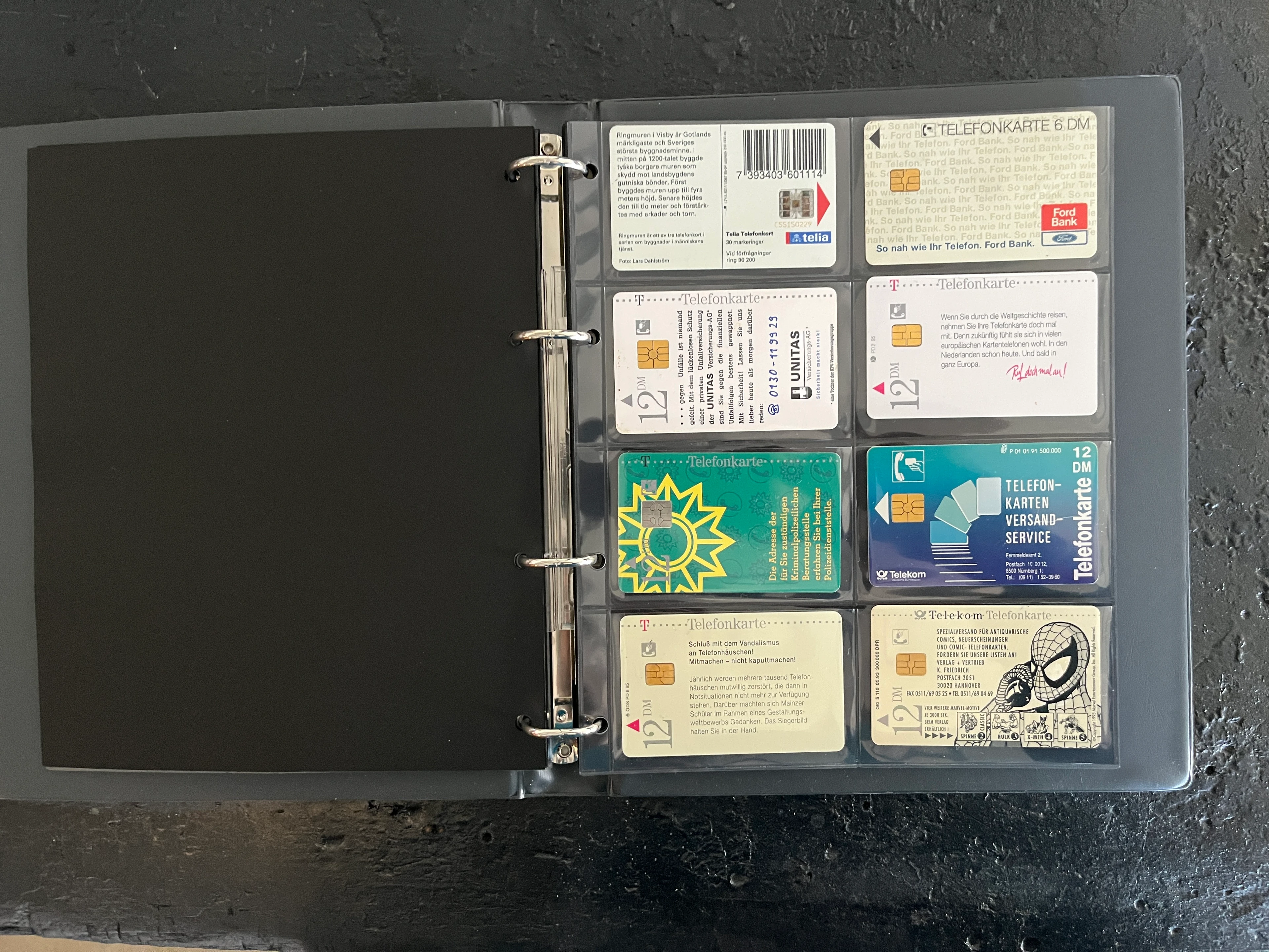 CP019 Deutsche TELEKOM - 2 Alben Telefonkarten 1990er/2000er Jahre