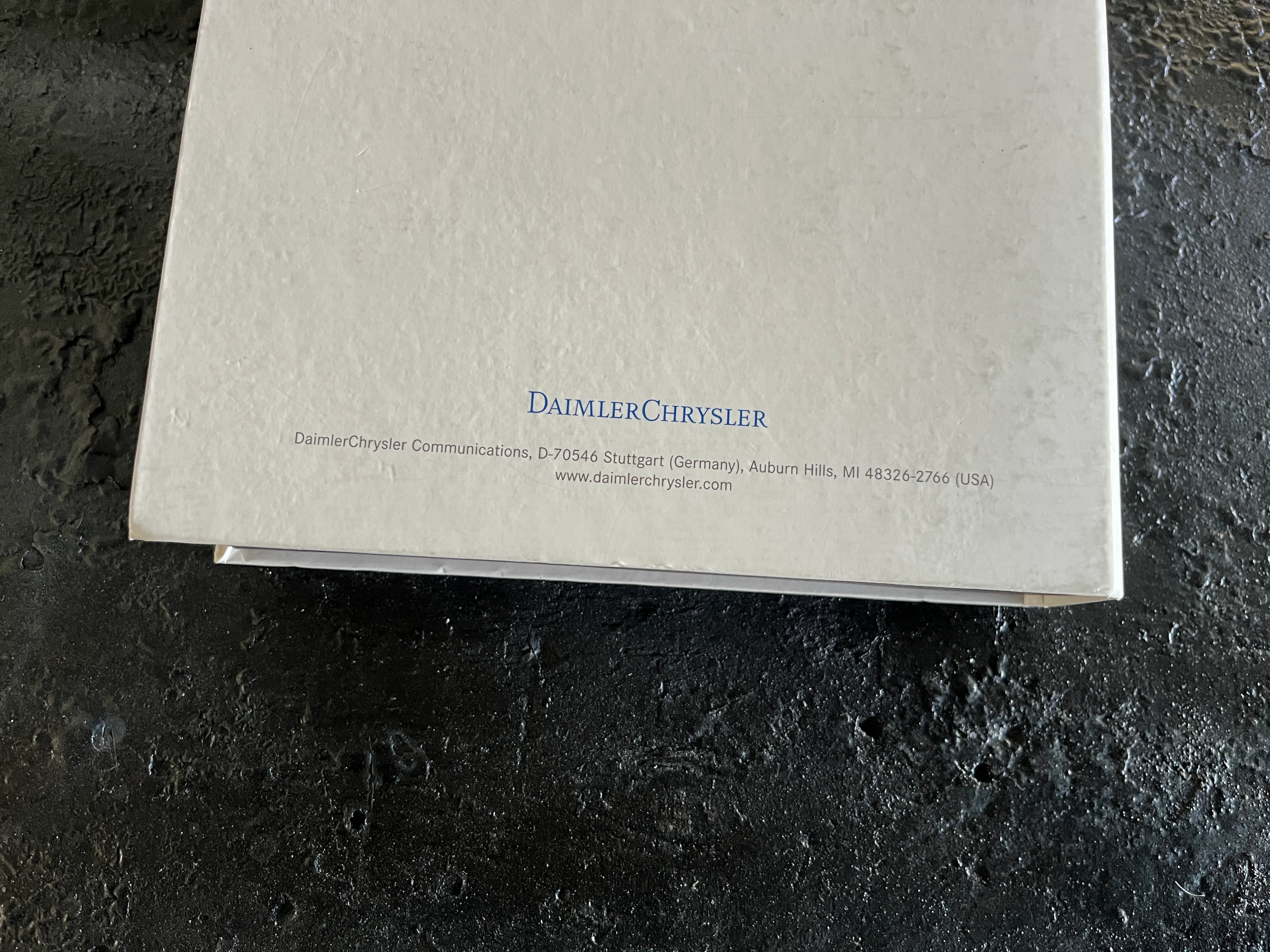 DaimlerChrysler Pressemodelle 1:87 Vanessa Mae The Power of C