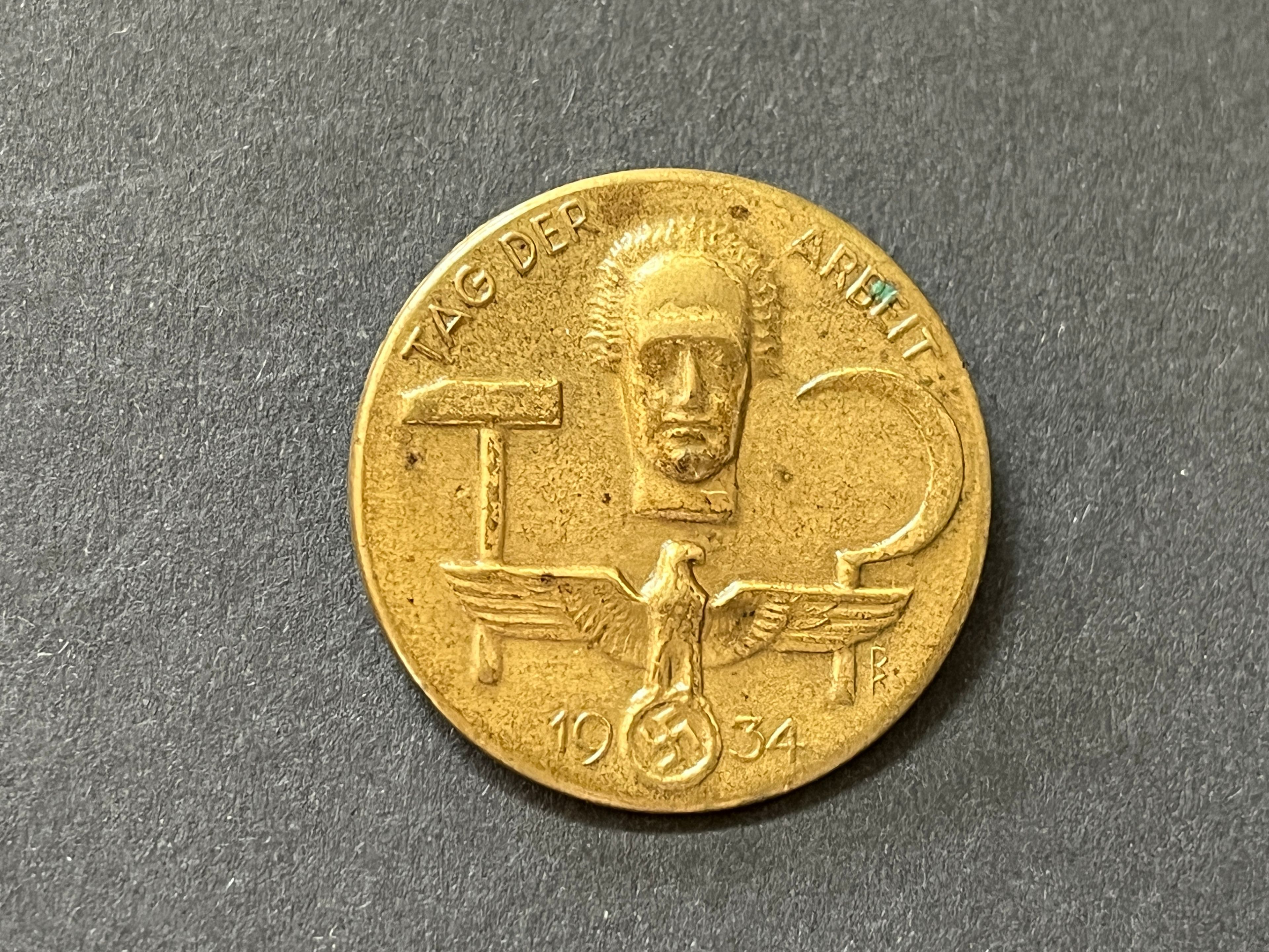 Veranstaltungsabzeichen - "Tag der Arbeit 1934"