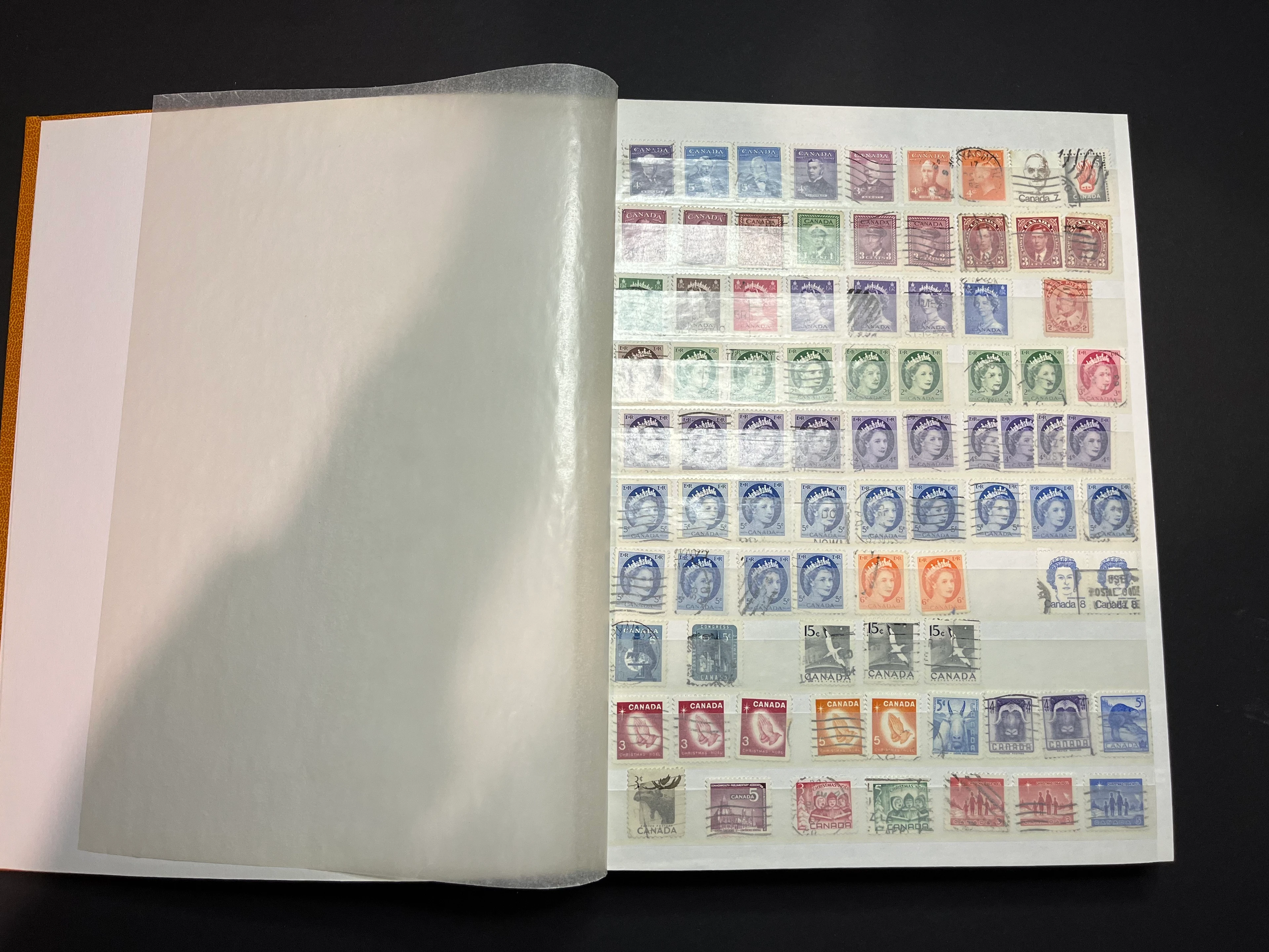 Briefmarken Album Nord- und Südamerika gestempelt 024