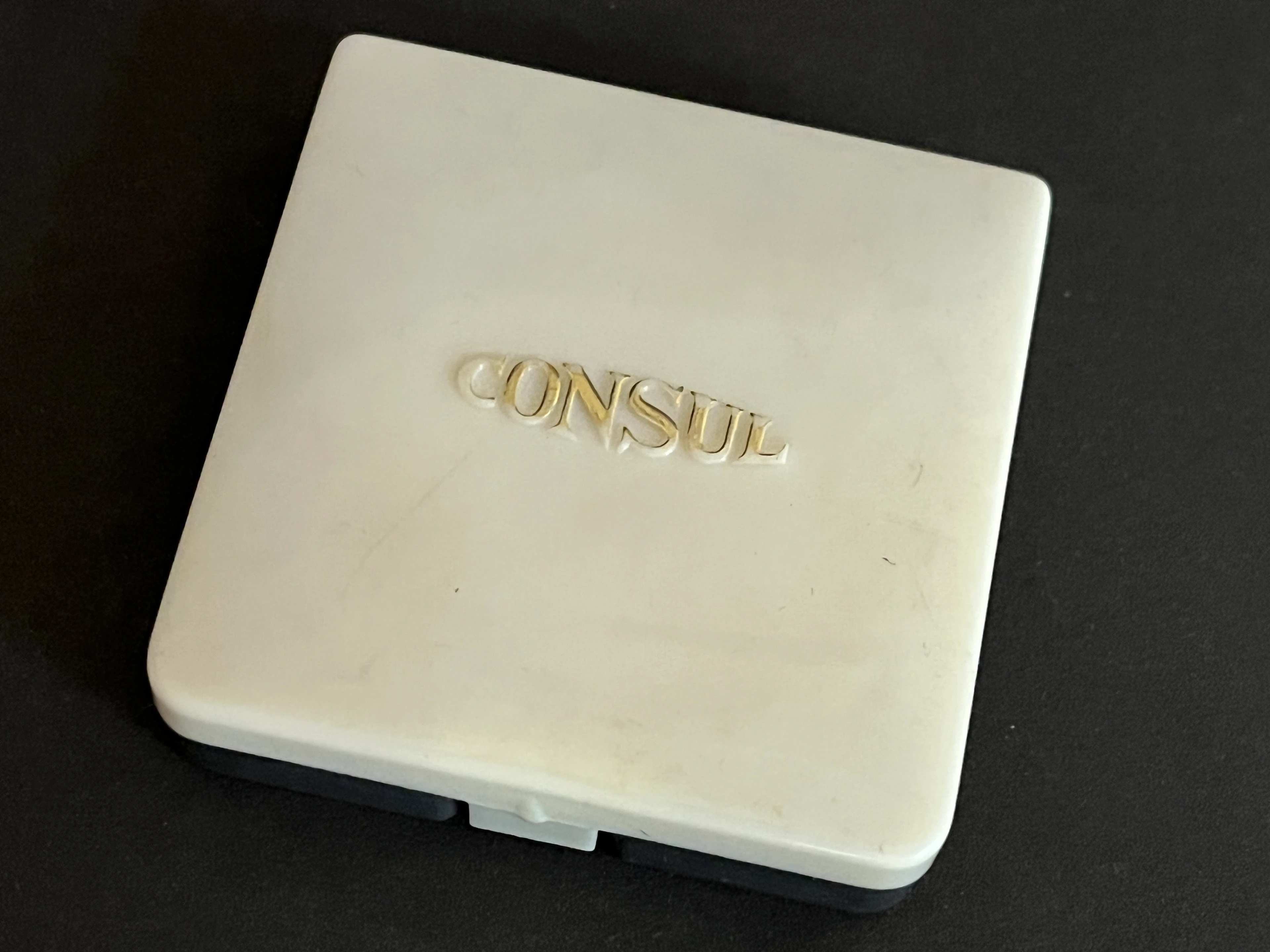 CONSUL Benzinfeuerzeug 60er Jahre ESSO Werbemittel