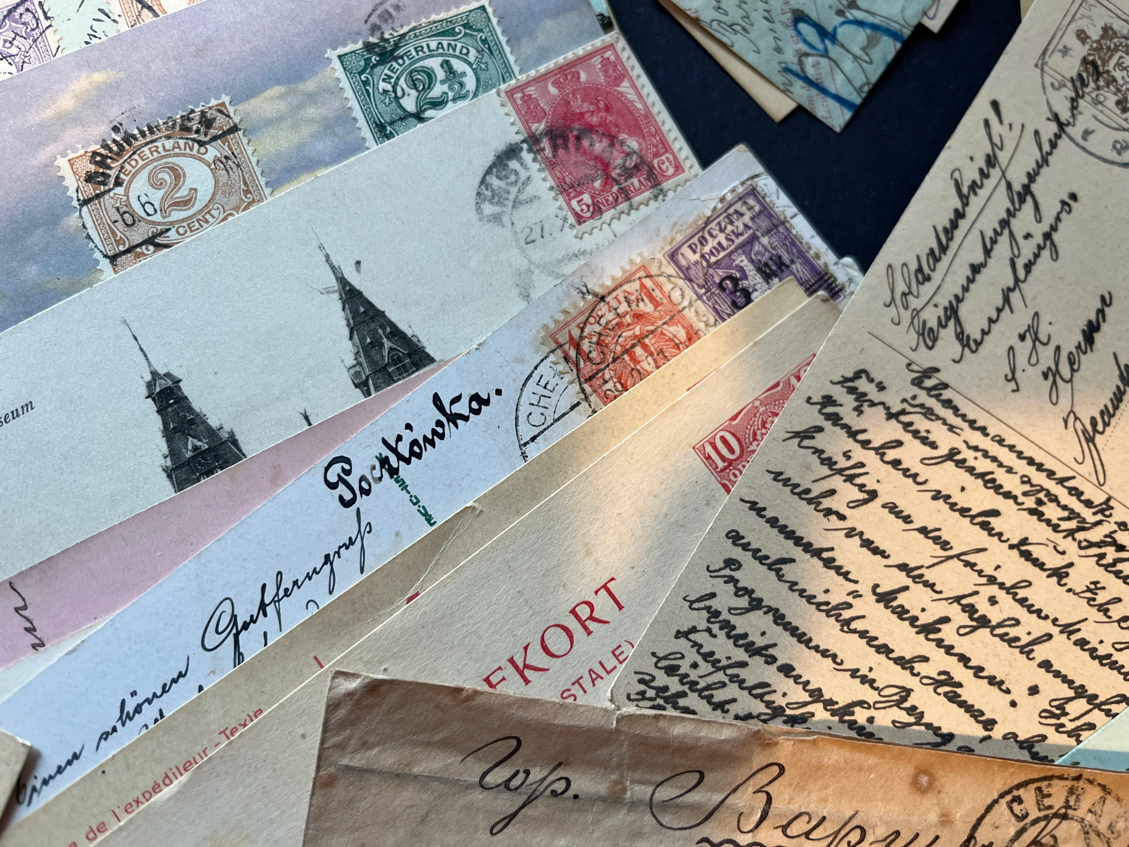 Konvolut alter Briefe, Postkarten und Ganzsachen aus allen Ländern