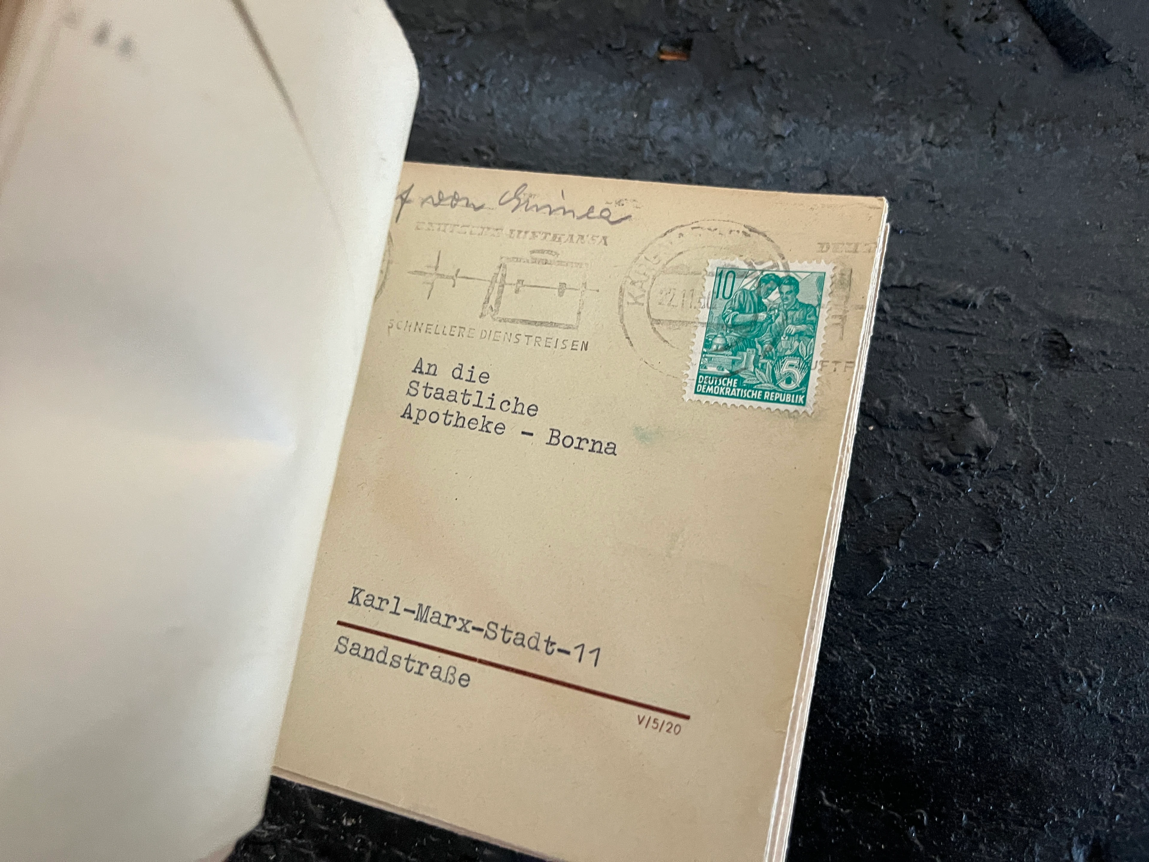 CP025 Deutsche Demokratische Republik großes Konvolut Briefe Freimarken "Fünfjahresplan"