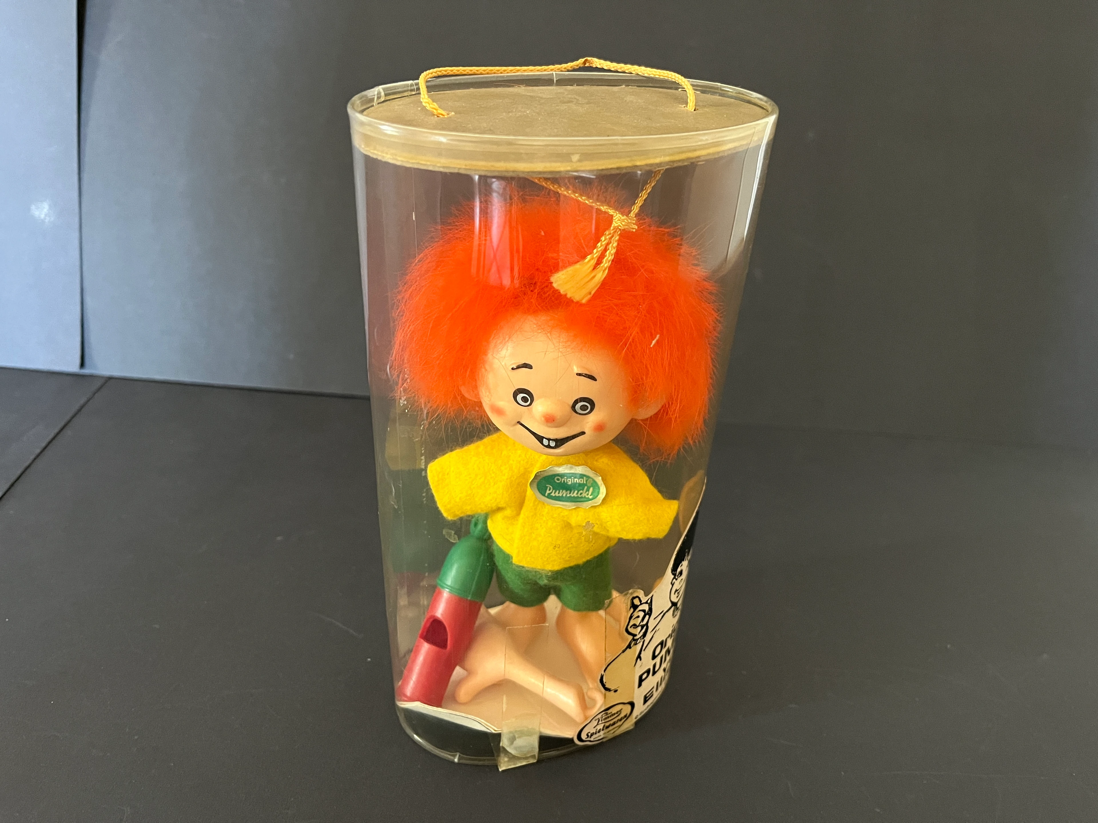 Pumuckl Figur original Elis Kaut 70er Jahre in OVP