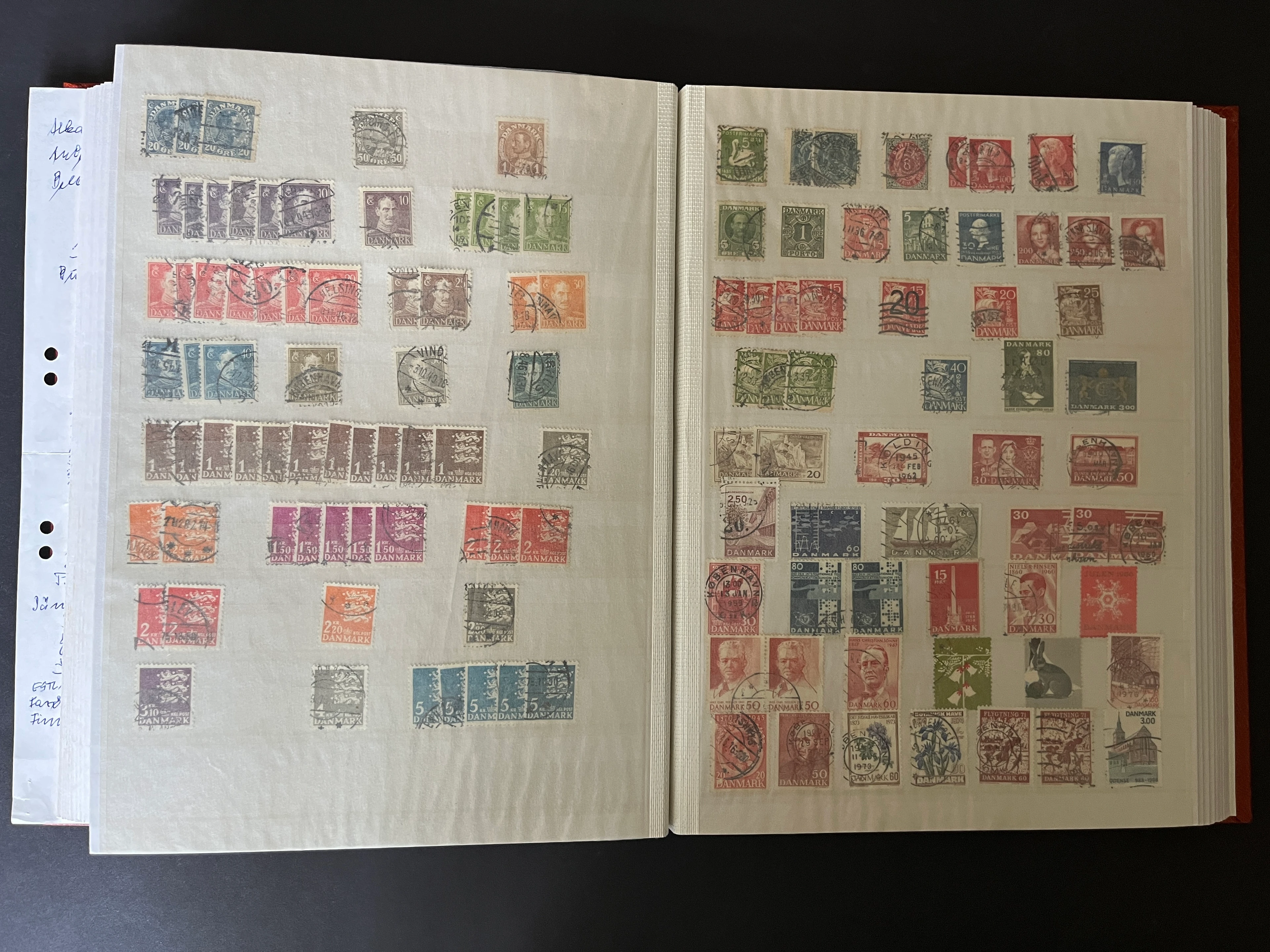 Briefmarken Album Europa gemischt 029