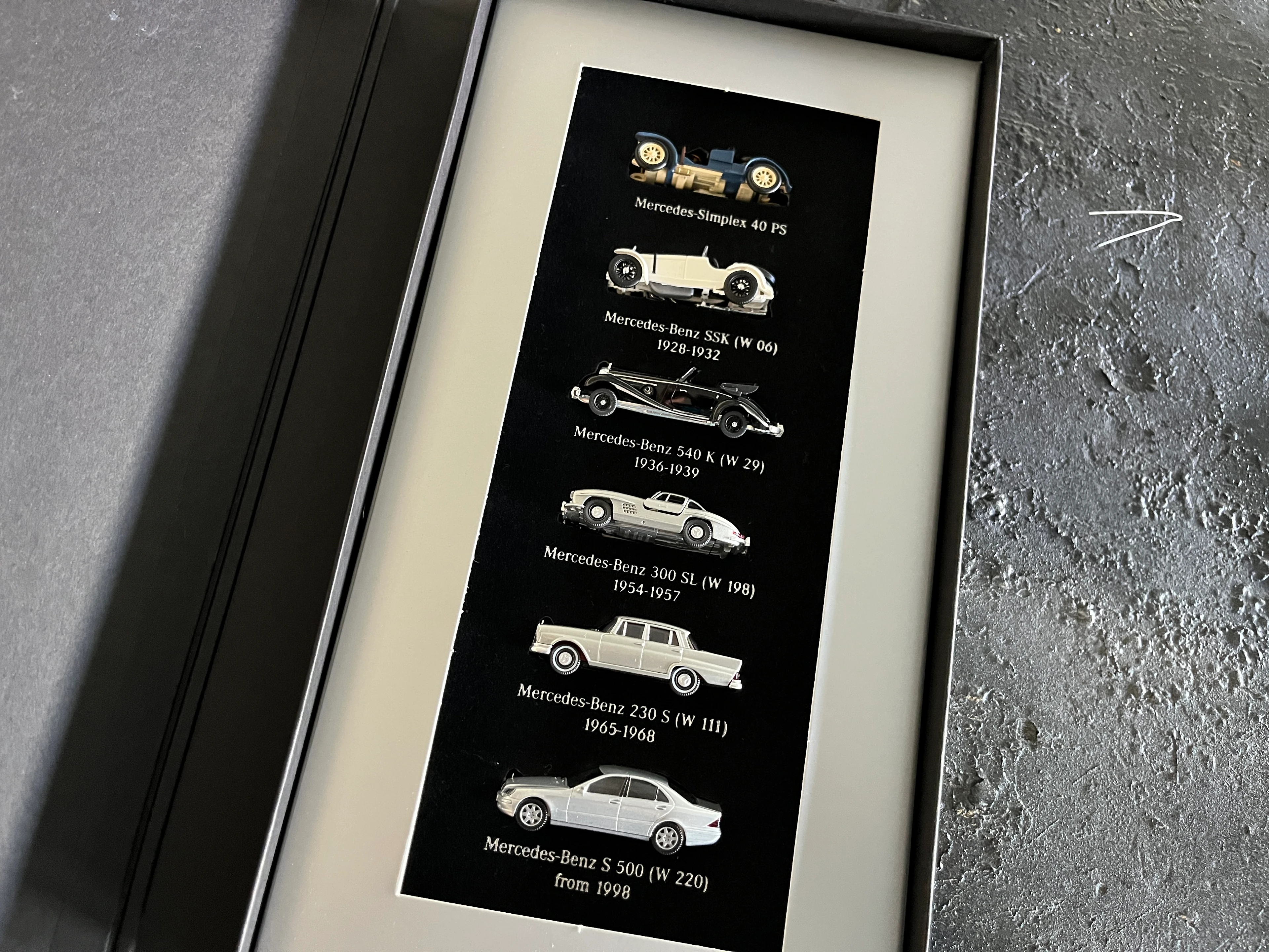 MercedesBenz Pressemodelle 1:87 PKW The Story of Passion Wiking BUSCH Herpa